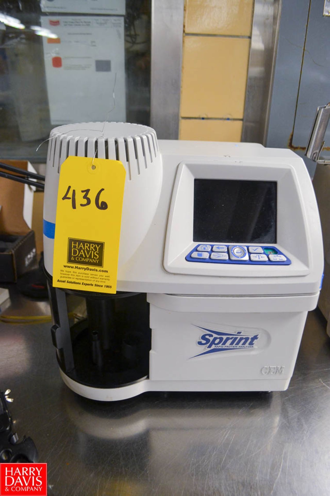 CEM Sprint Model Rapid Protein Analyzer with Built In Printer Model 558000; Serial # NT3188 110