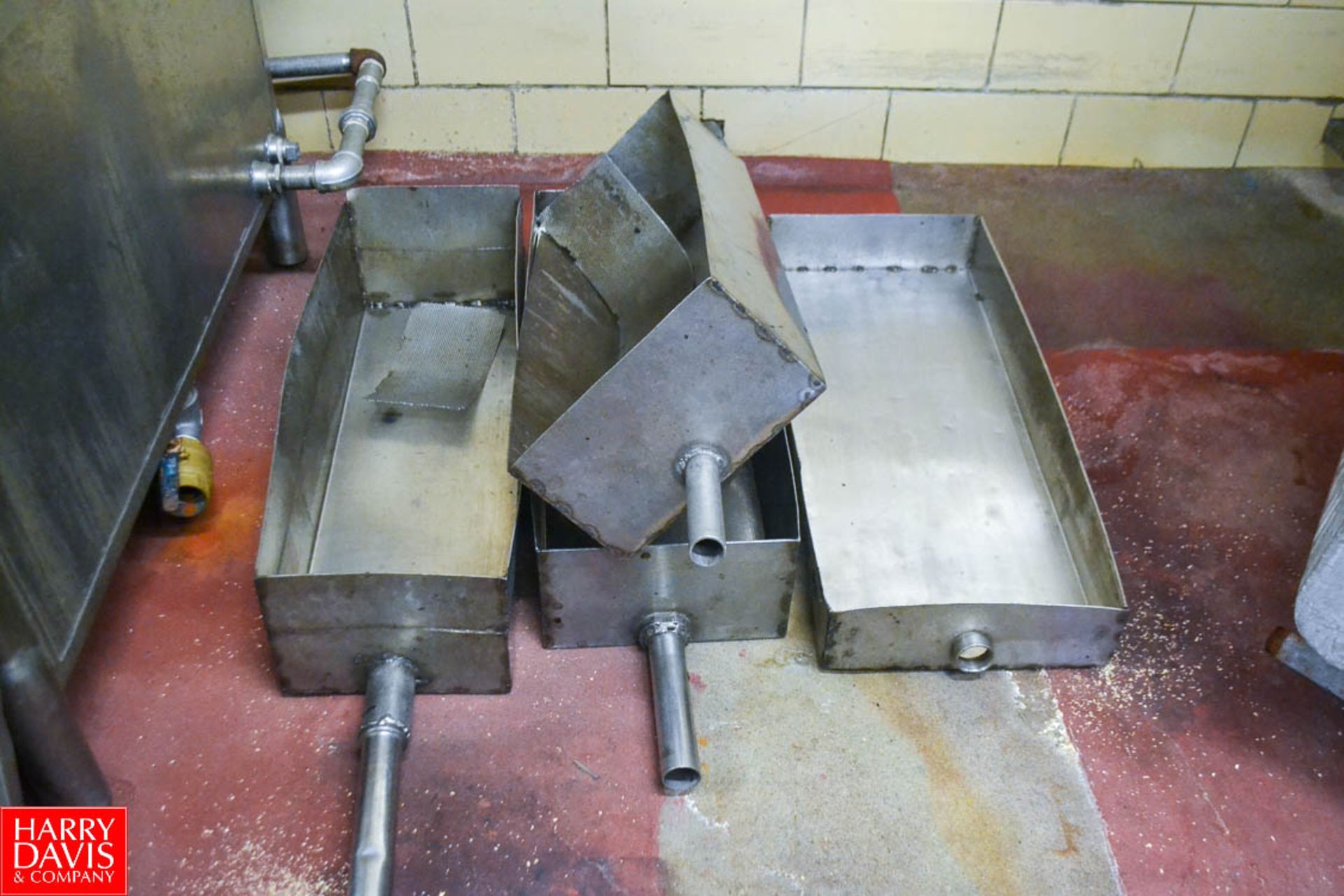 (5) S/S Drain Pans