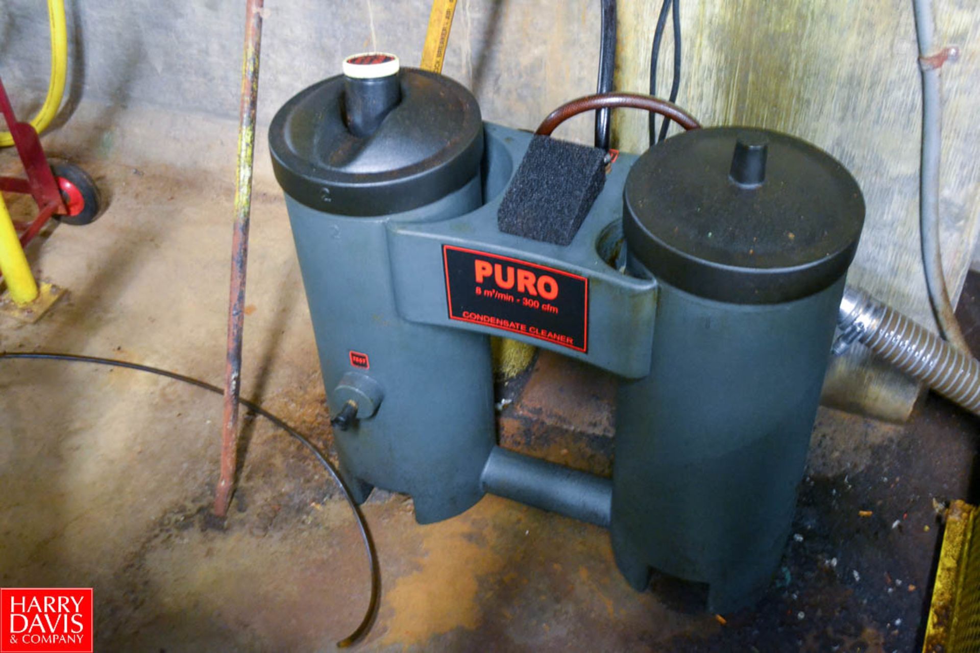 (2) Puro 300 CFM Condensate Filter Systems