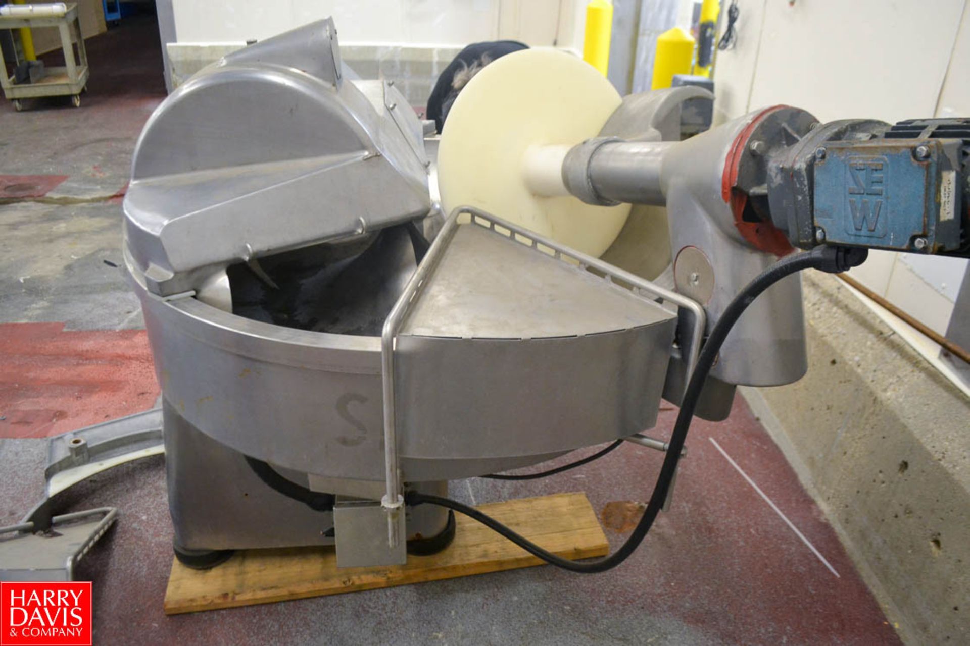 Seydelman S/S Bowl Chopper with Power Blade; 42" Diameter Bowl Machine # K123S/722827 Rigging