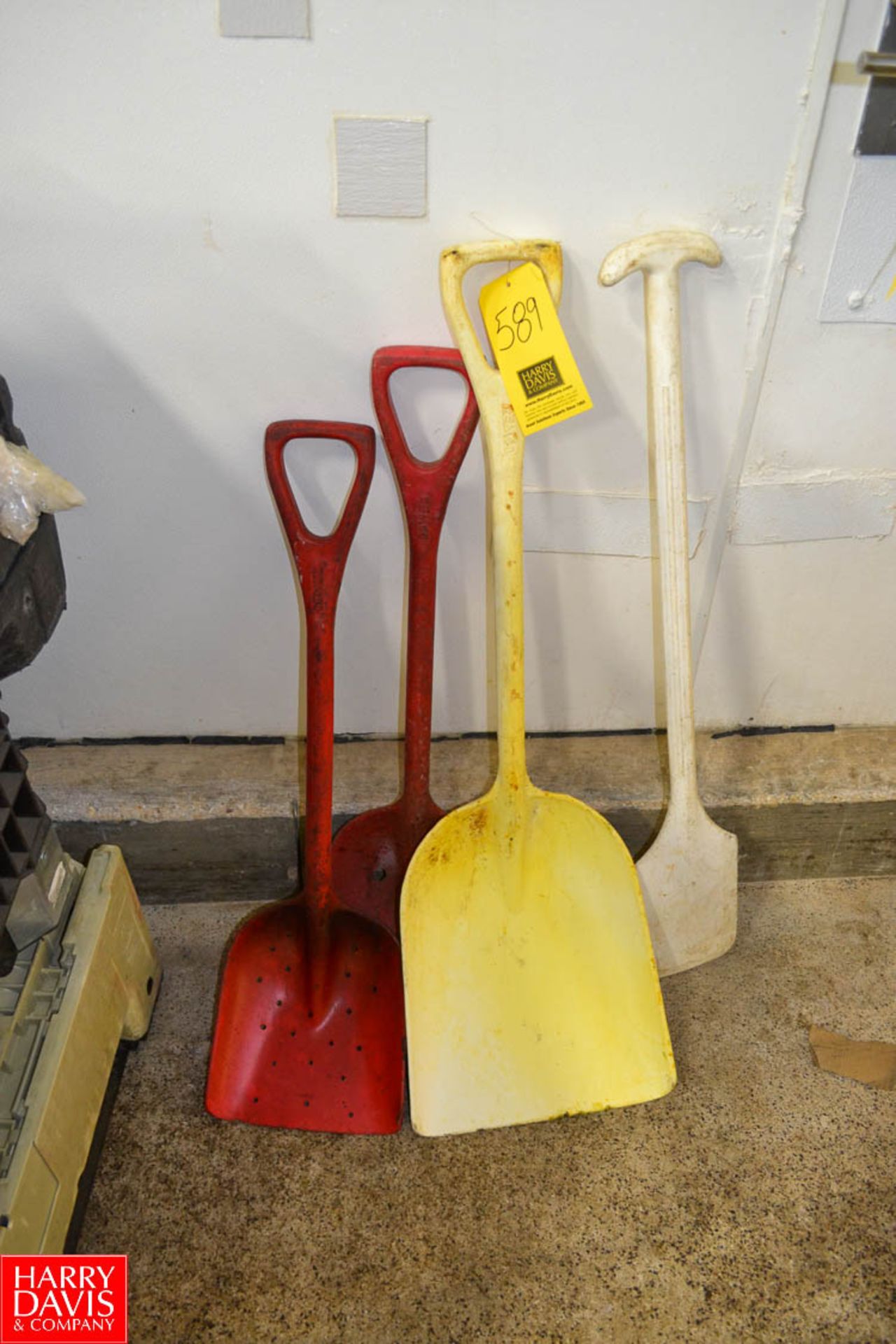 Shovel and Mixing Paddles