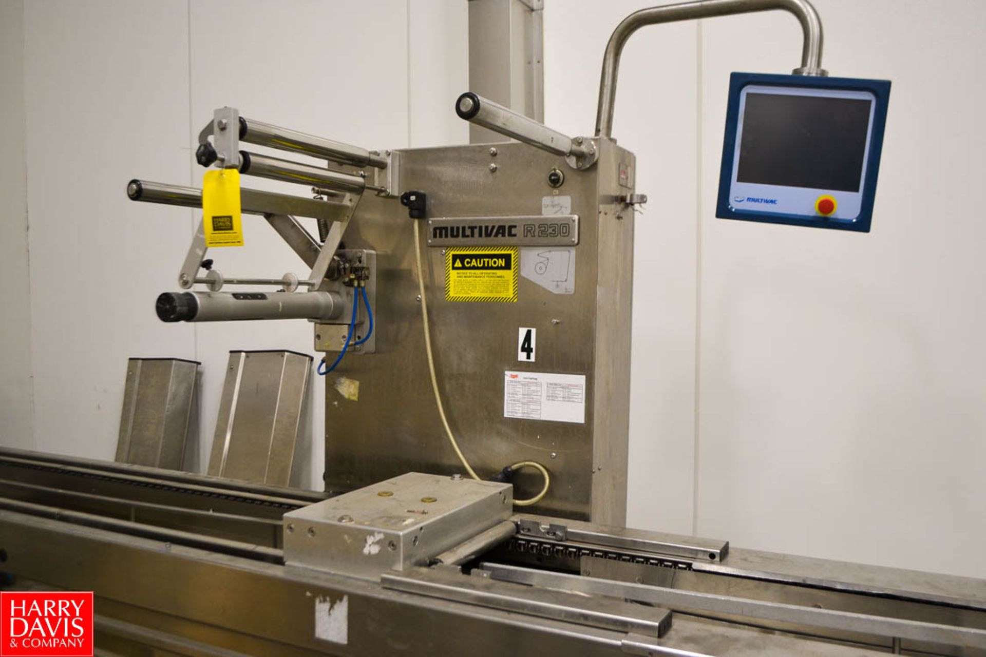 Multi-Vac S/S Model R230 Horizontal Rollstock Type Vacuum Packing Machine with Touch Pad - Image 2 of 3