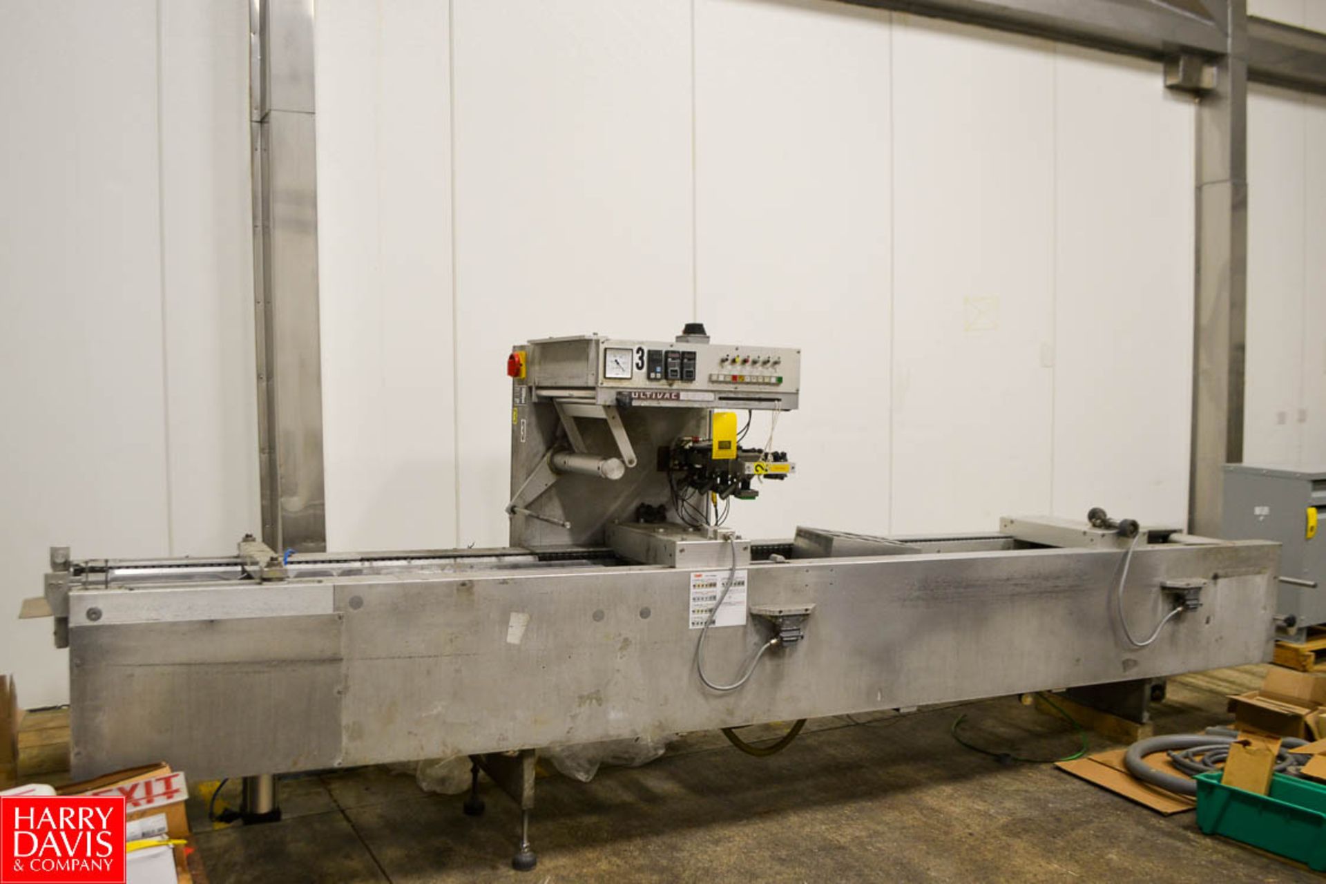 Multi-Vac Model R5100 Horizontal Rollstock Type Vacuum Packing Machine Rigging Fee: $700