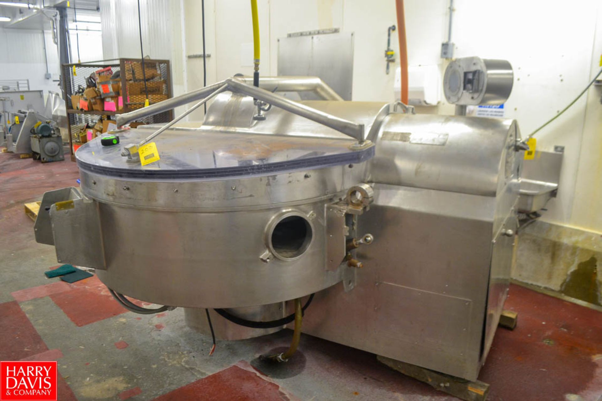 S/S Bowl Chopper; Plastic Cover; 56" Diameter Bowl Rigging Fee: $800