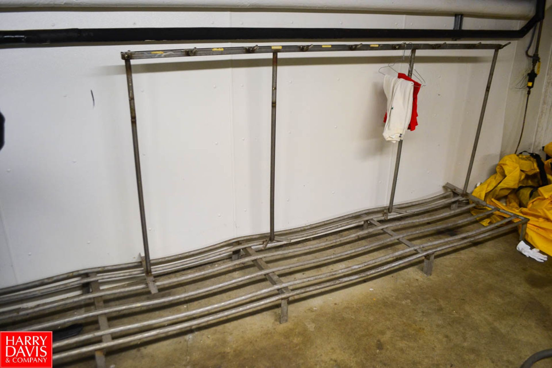 (1) S/S Boot Rack Built with Square Stock & (1) S/S Boot Rack with Coat Hangers - Image 2 of 2