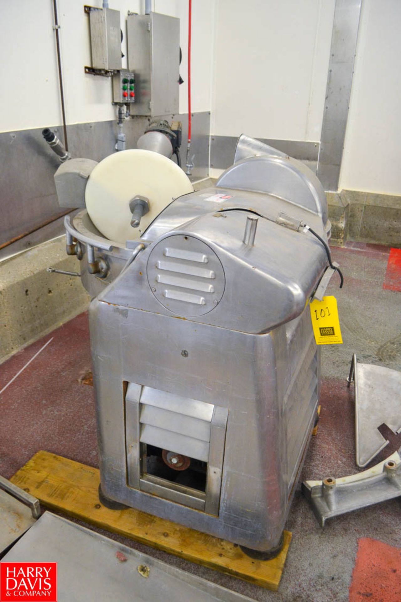 Seydelman S/S Bowl Chopper with Power Blade; 42" Diameter Bowl Machine # K123S/722827 Rigging - Image 2 of 2