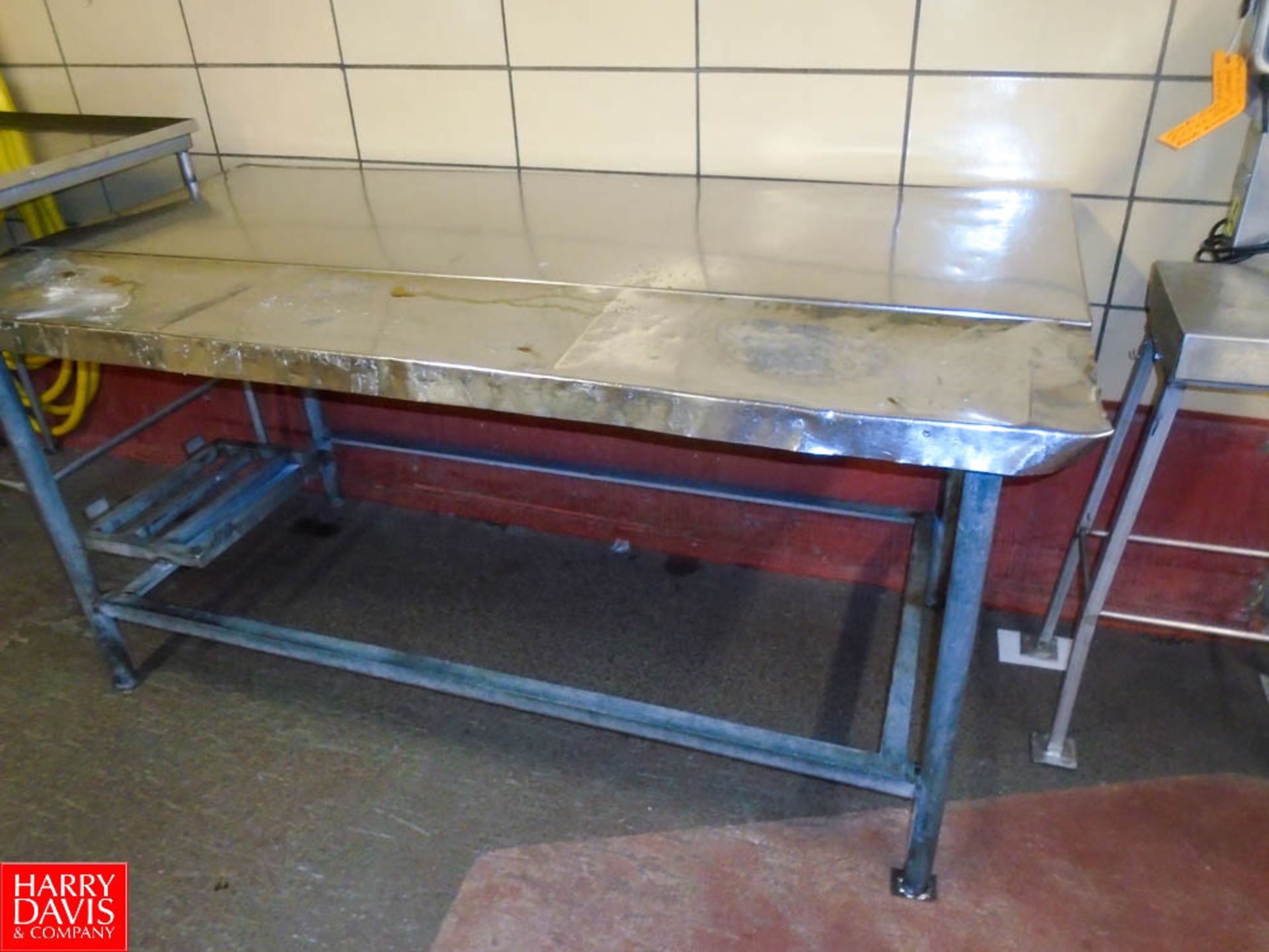 S/S Table with Mild Steel Legs