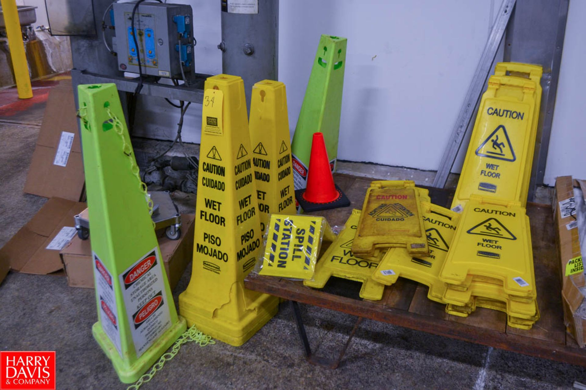 Facility Safety Equipment: Hard Hats, Safety Glasses, & Assorted GMP Products - Image 5 of 5