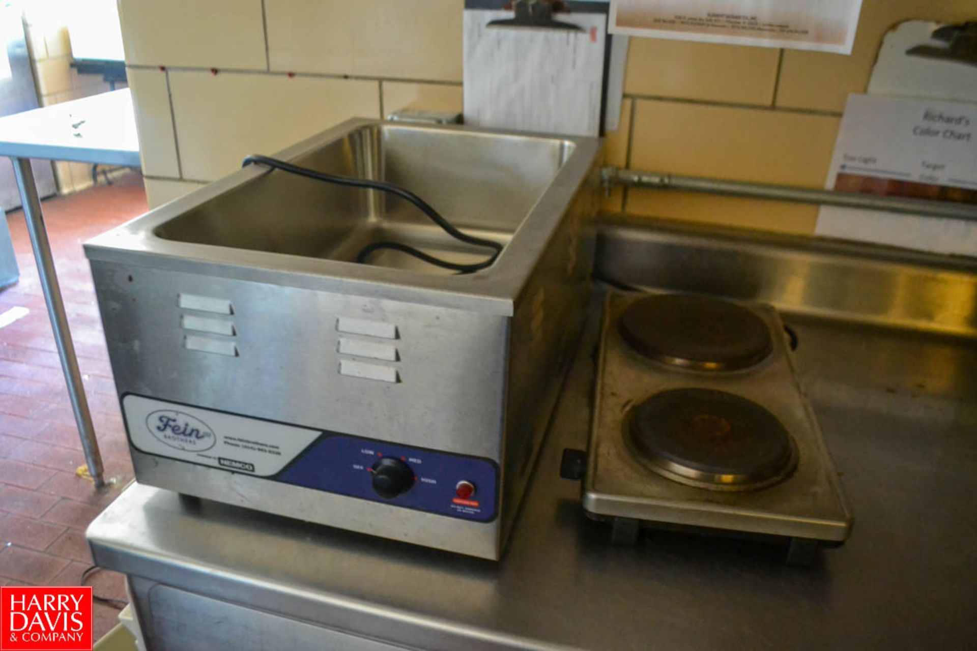 S/S Electric Warmer and (2) Burner Hot Plates