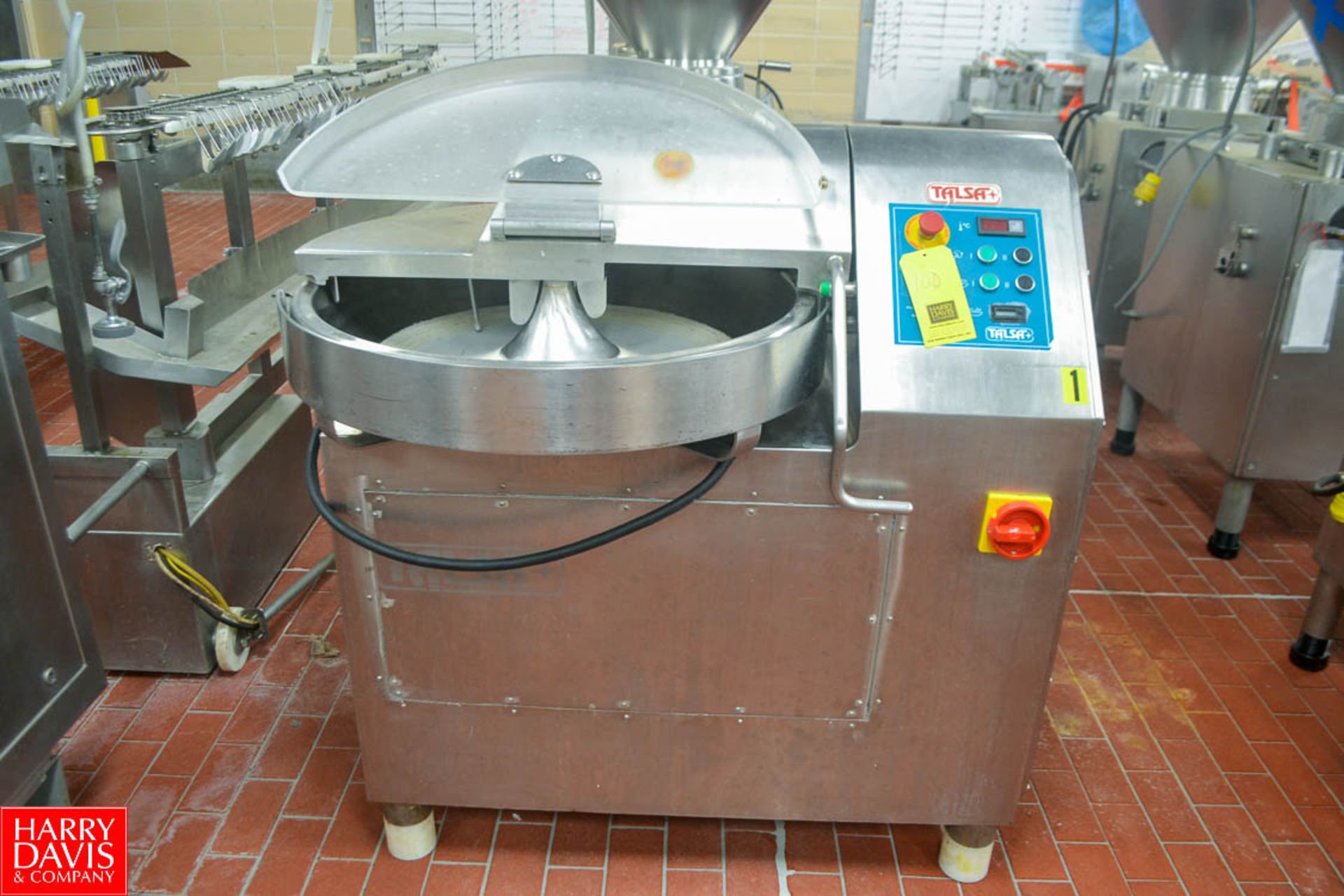 Talsa All S/S Bowl Chopper; Model K-50 Serial # 200815 30" Diameter Bowl Rigging Fee: $300