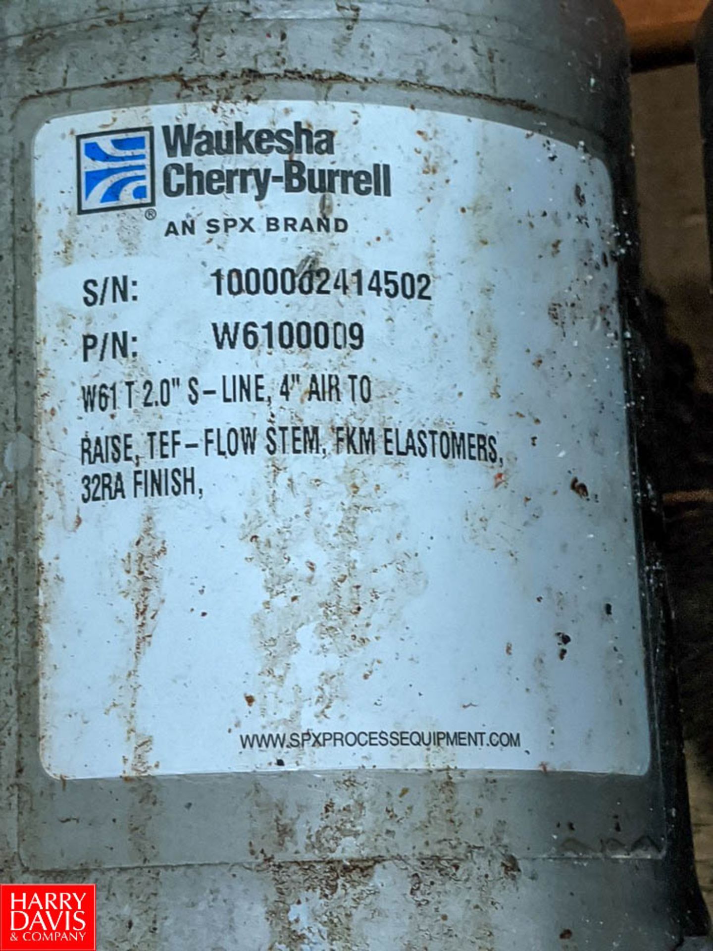 Waukesha Cherry Burrell 2" S/S Air Valves Rigging Fee: $25 - Image 2 of 5
