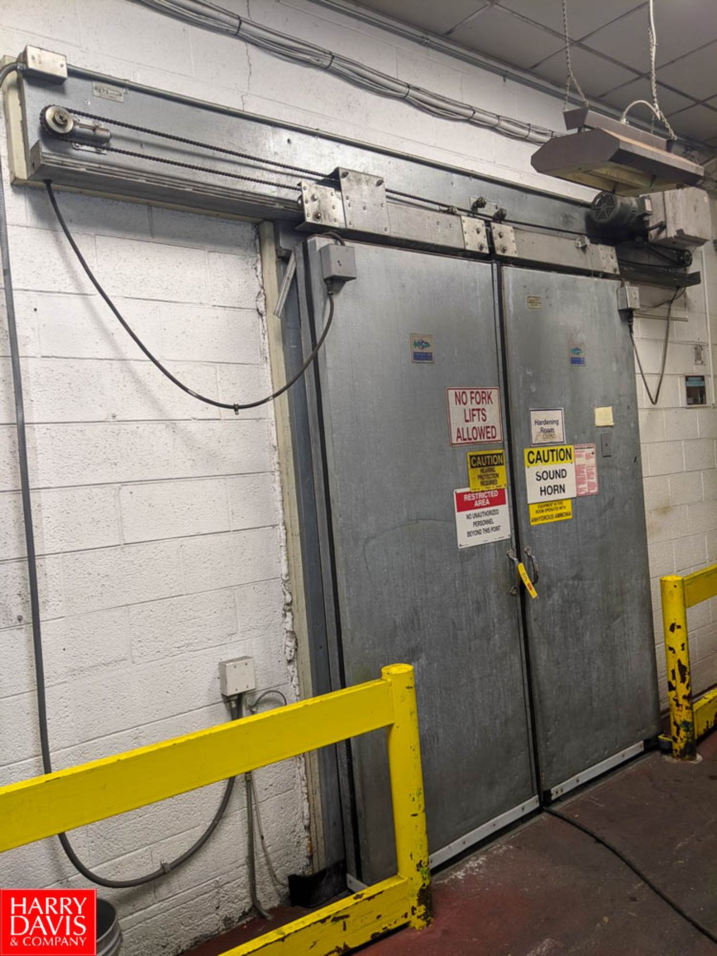 Econo Max Cold Storage Doors Model Cascade 2000, 81" Width x 99"Height Rigging Fee: $350