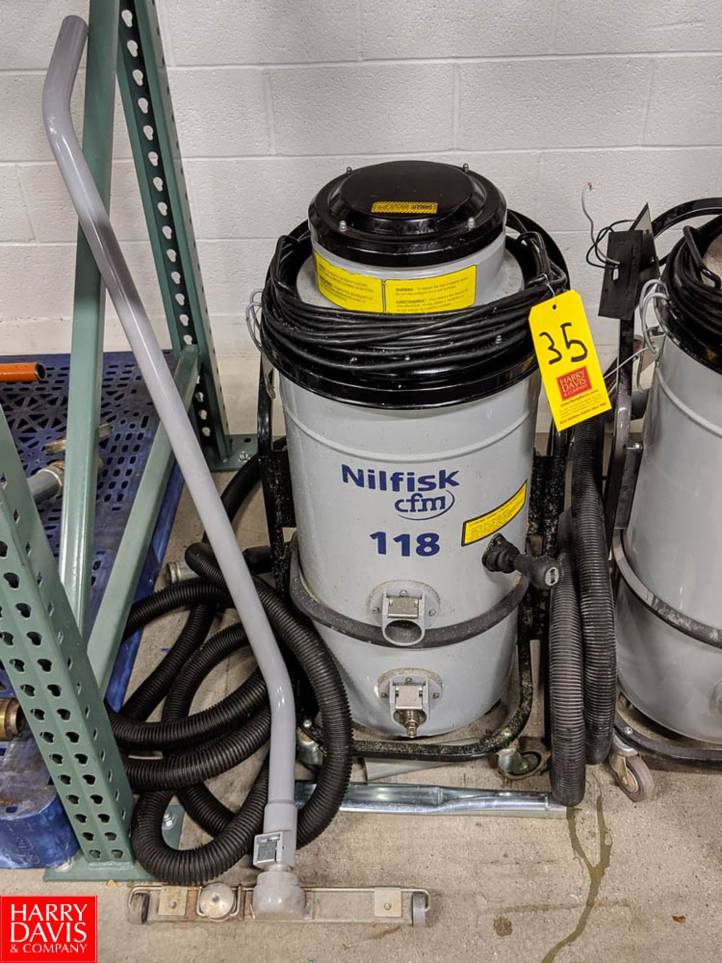 Nilfisk Explosion Proof Vacuum Model 118 EXP Rigging Fee: $25