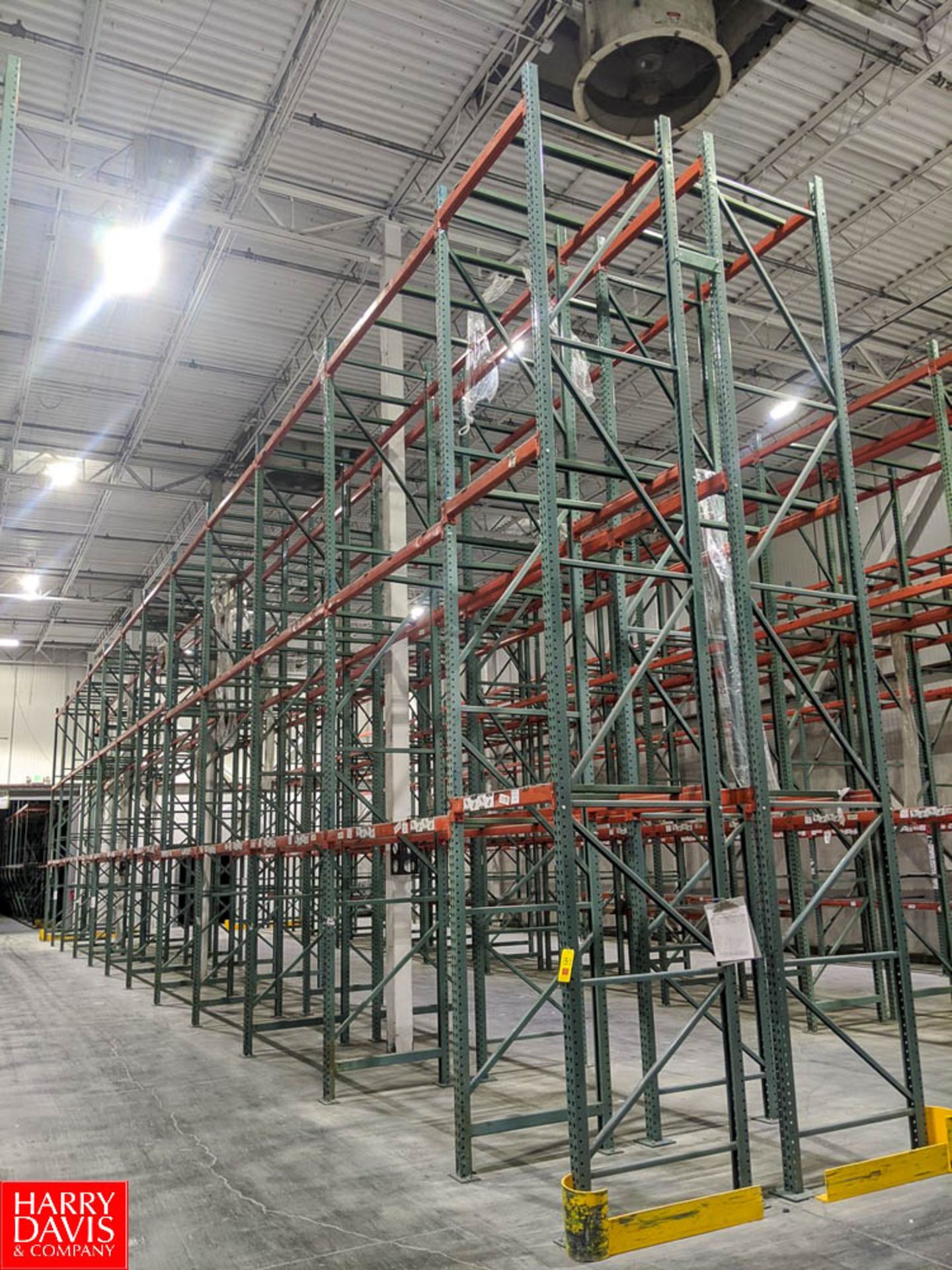 Sections of Pallet Racking Rigging Fee: $1700