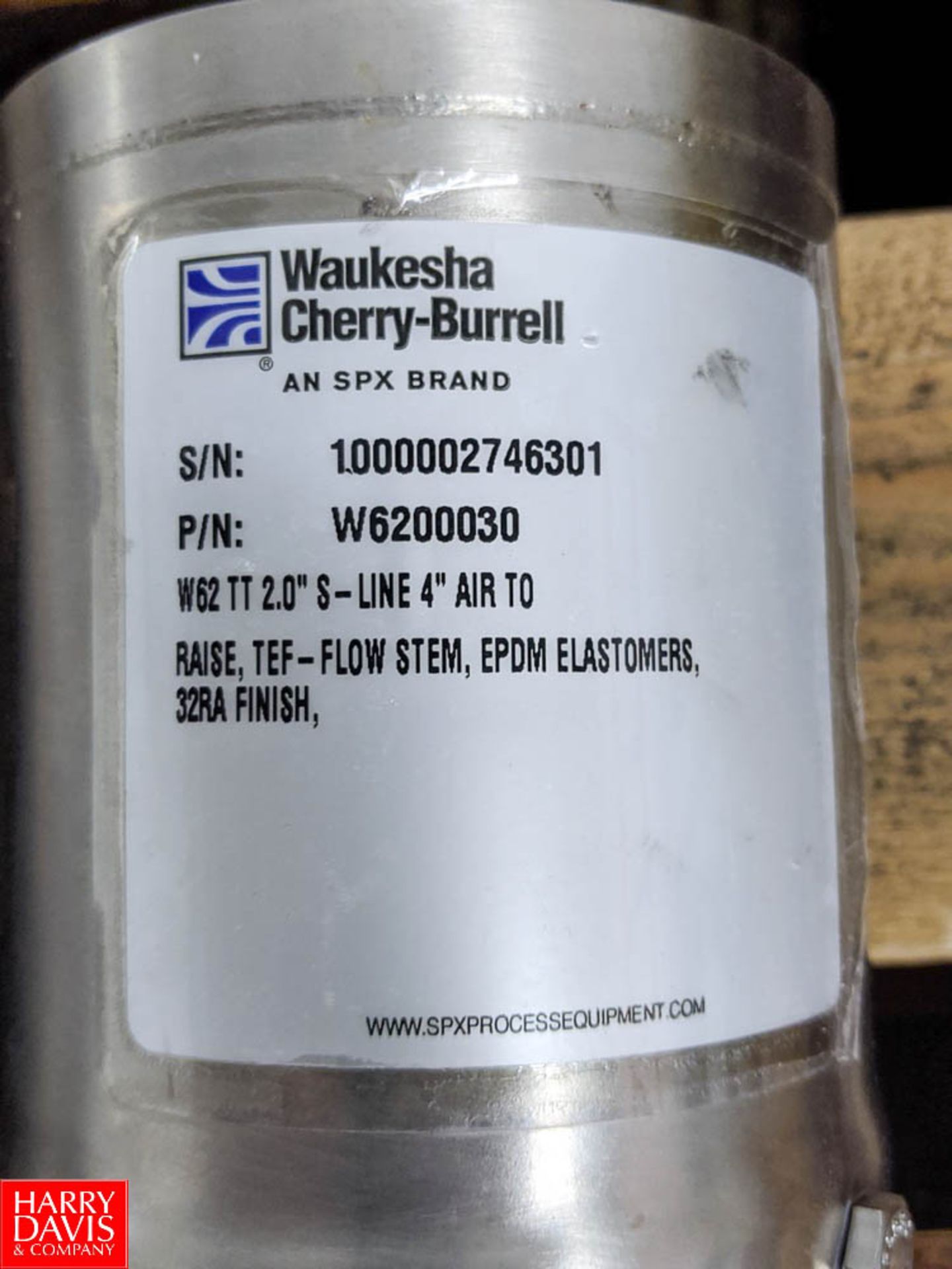 Waukesha Cherry Burrell 2" S/S Air Valves Rigging Fee: $25 - Image 4 of 4