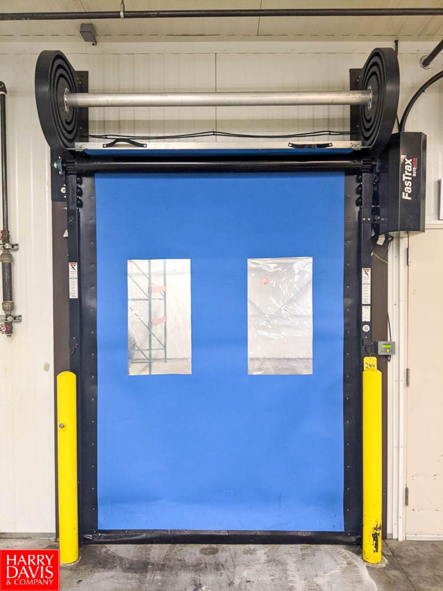 Rite-Hite High Speed Roll-Up Door Model FASTRAX : SN 104935, 72" Width x 96" Height Rigging Fee: $