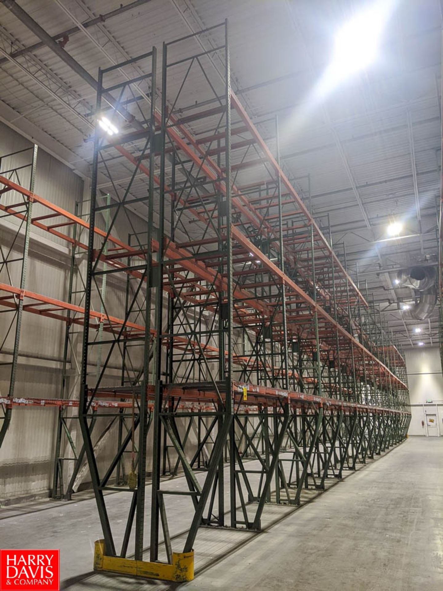 Sections of Pallet Racking Rigging Fee: $4000