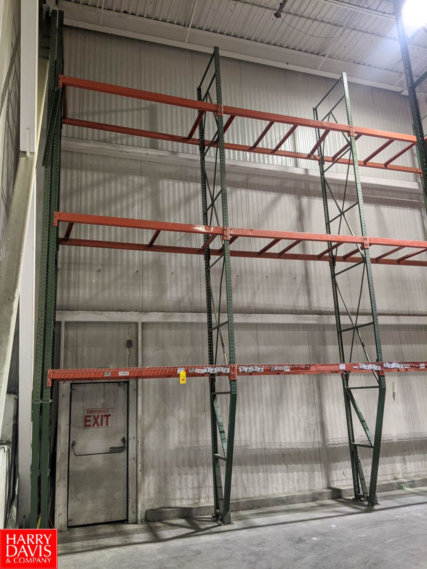 Sections of Pallet Racking Rigging Fee: $2500