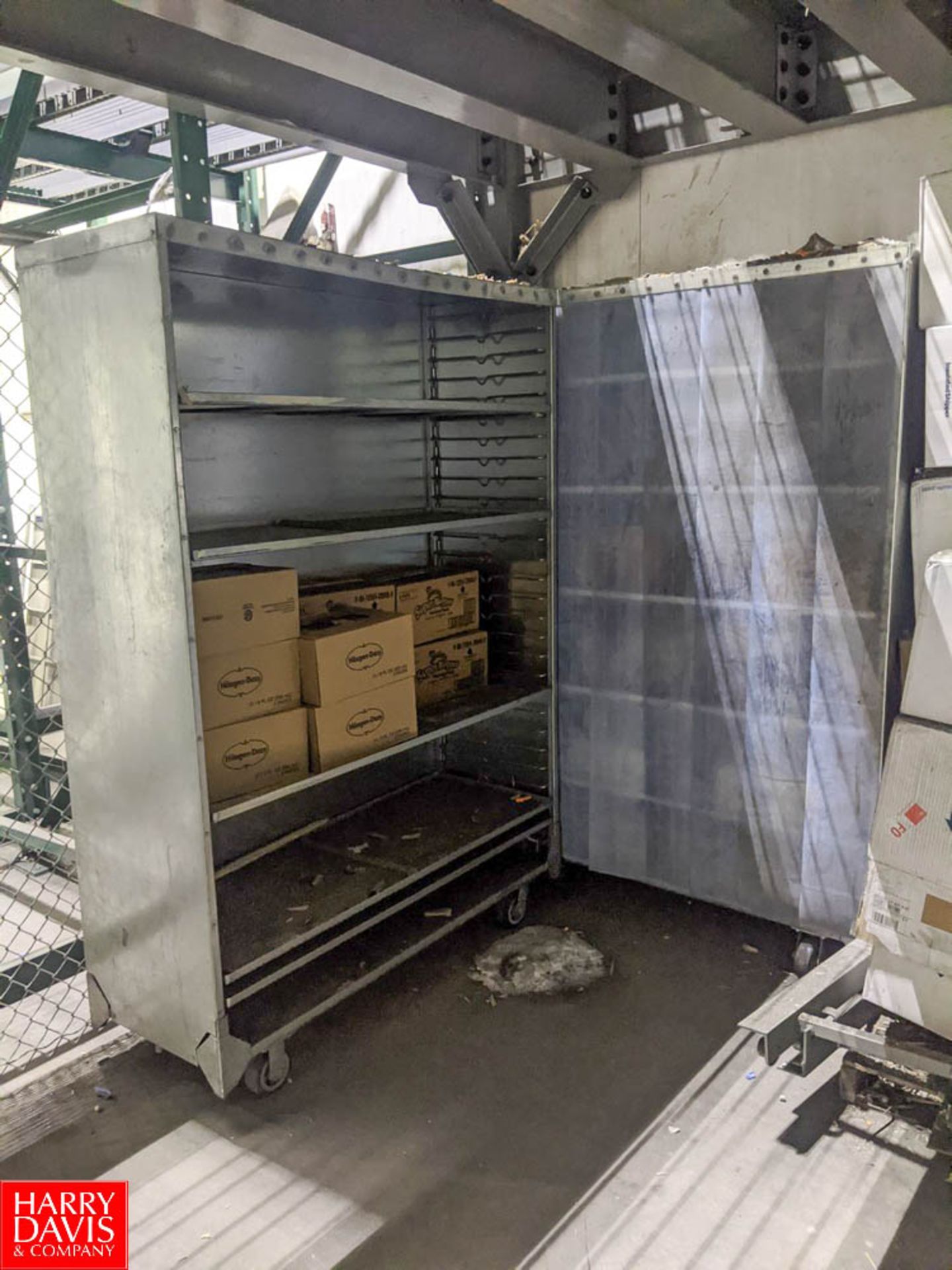 Cold Storage Mobile Shelving Units Rigging Fee: $150