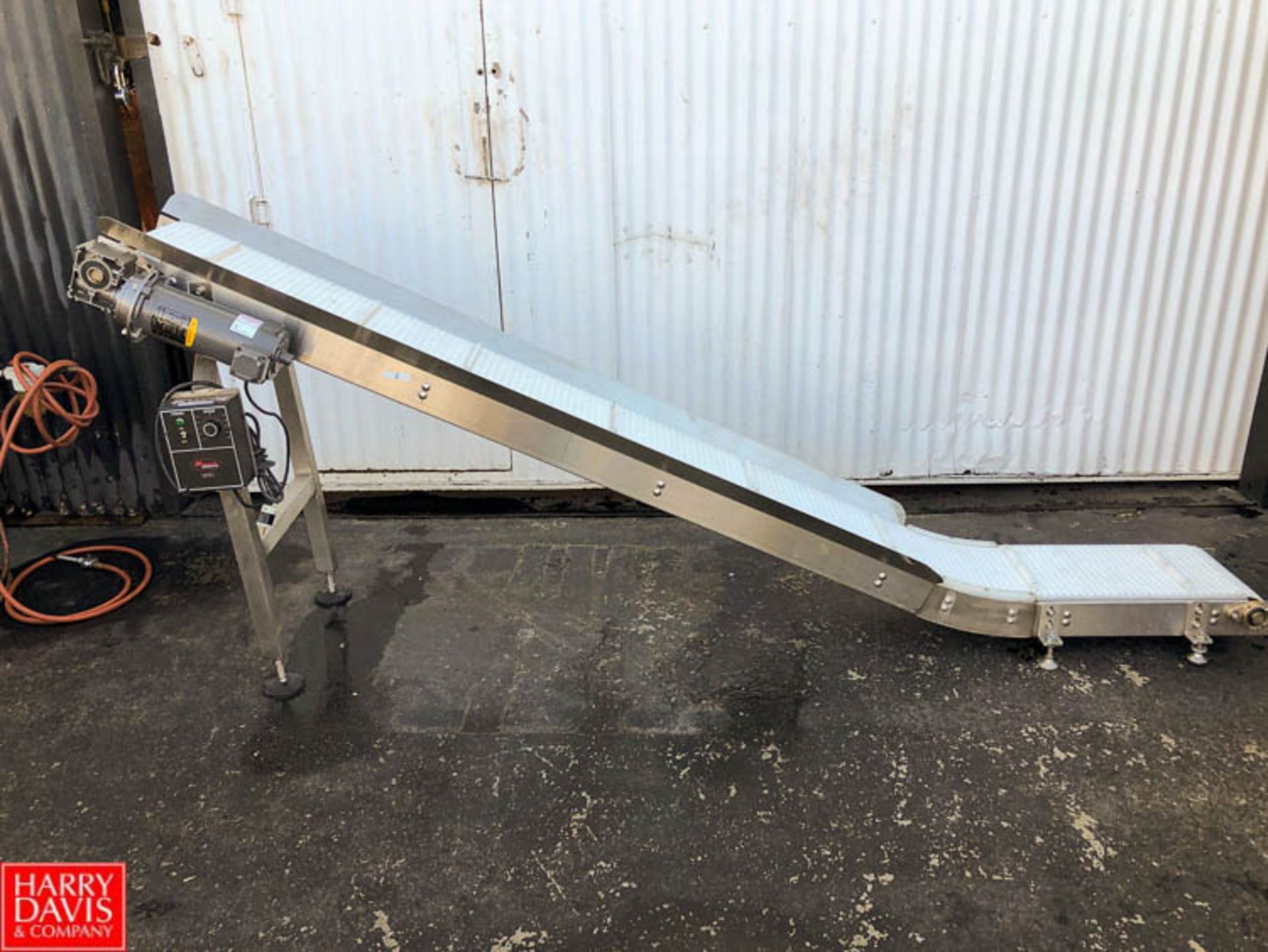 9' Length Incline Conveyor, 12" Width **SUBJECT TO BULK BIDDING**