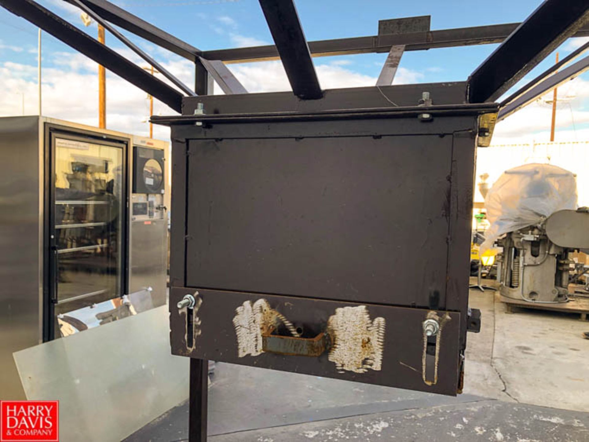 54" Square Bag Holding Cage and Bag Dumping Station, 52" Discharge Height **SUBJECT TO BULK - Image 3 of 3
