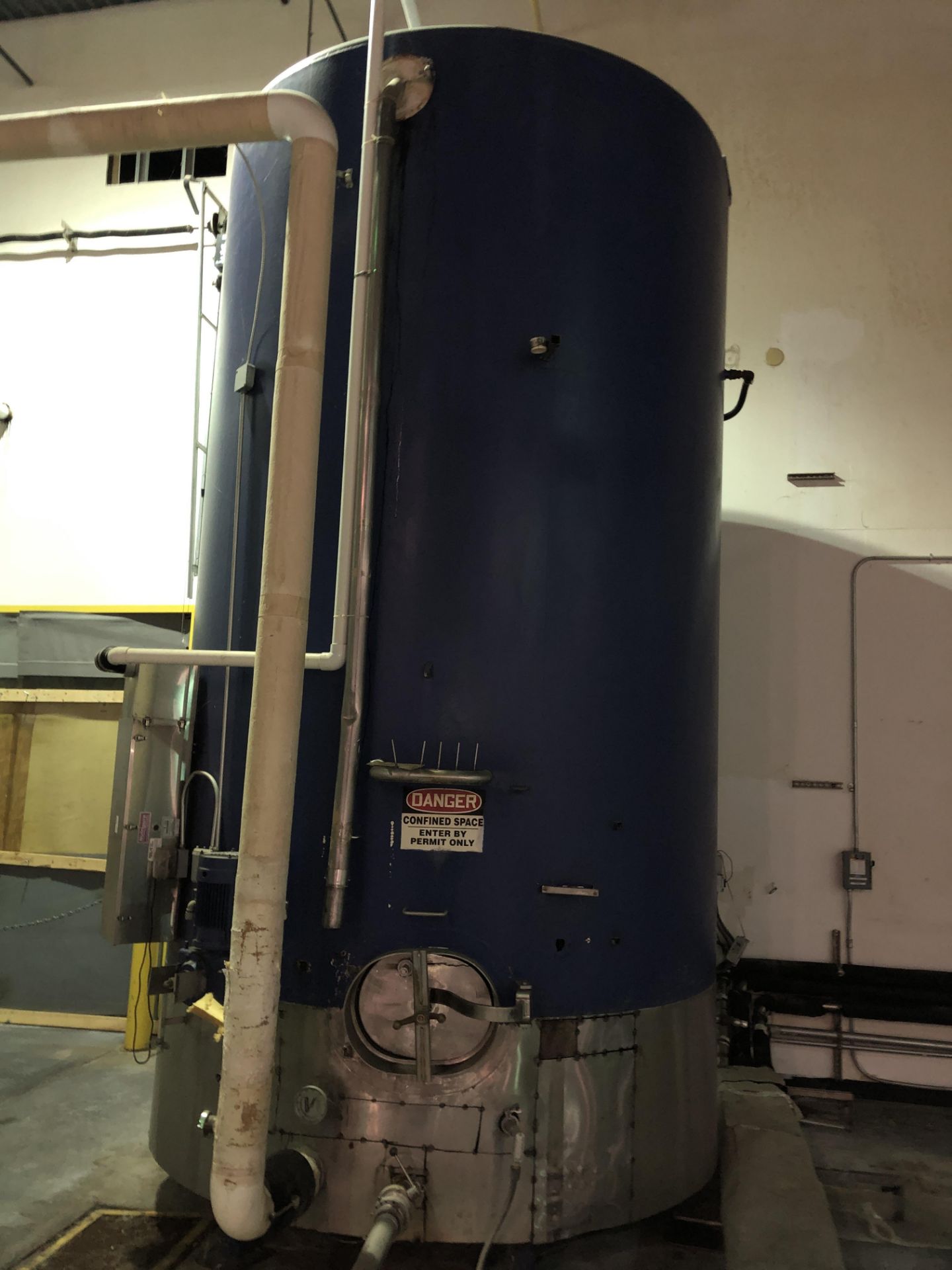 6,500 Gallon Jacketed S/S Sugar Silo with UV Light Rigging: Call For Details - Image 3 of 3