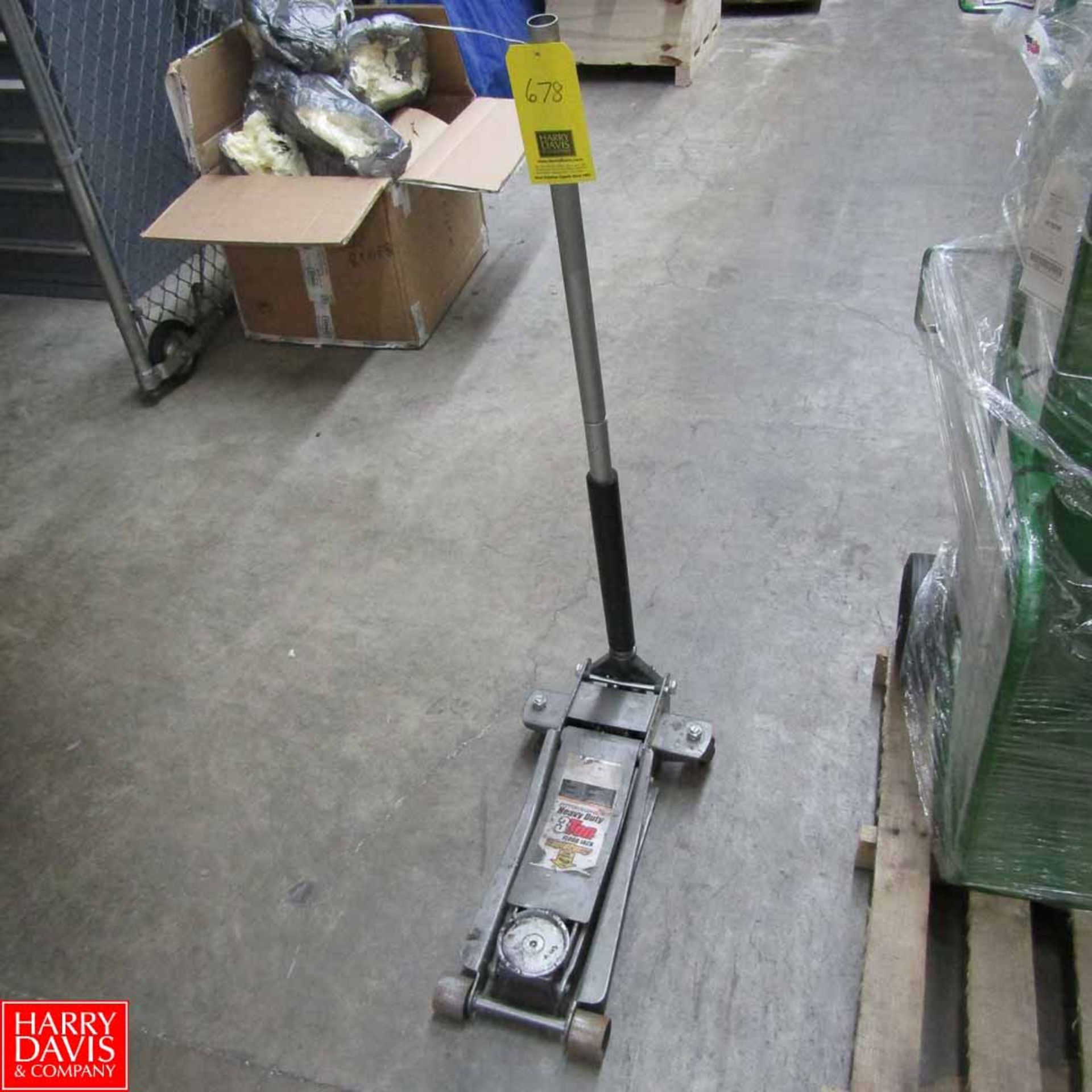 Pittsburg 3-Ton Floor Jack Rigging Fee: 25