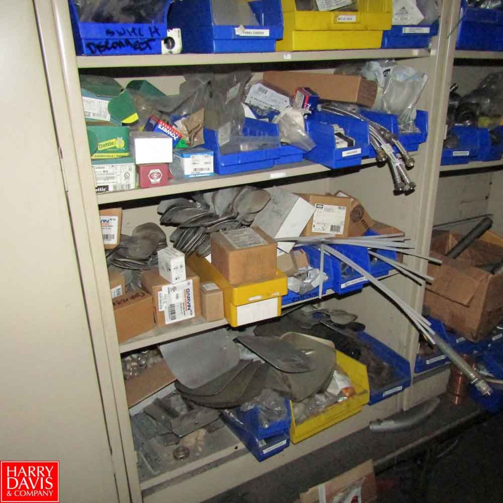 2-Door Cabinets with Contents Including: Conduit Connectors, PVC Pipe Connectors, Hangers, Inline - Image 3 of 6