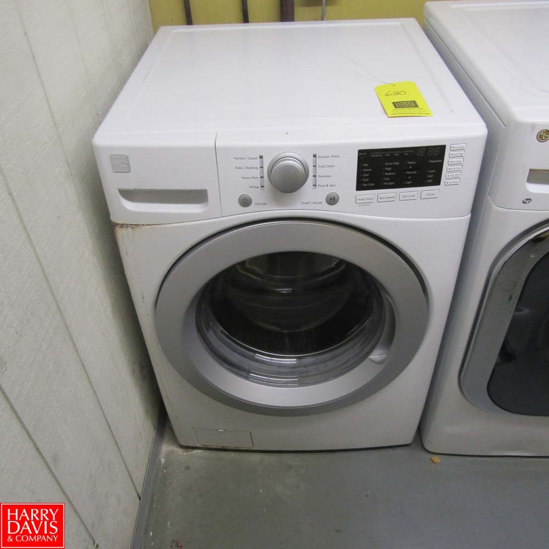 Kenmore Washing Machine Rigging Fee: 100