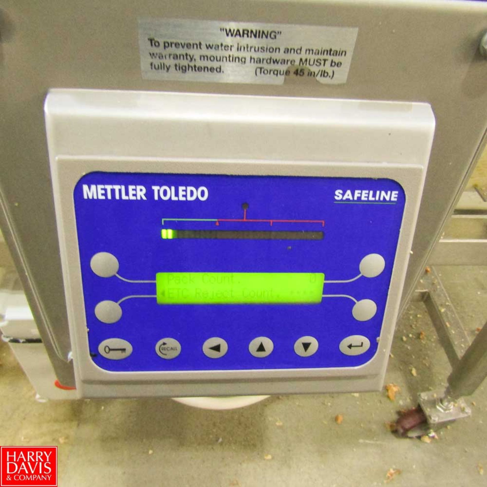 Mettler Toledo Safeline Metal Detector Rigging Fee: 150 - Image 2 of 2