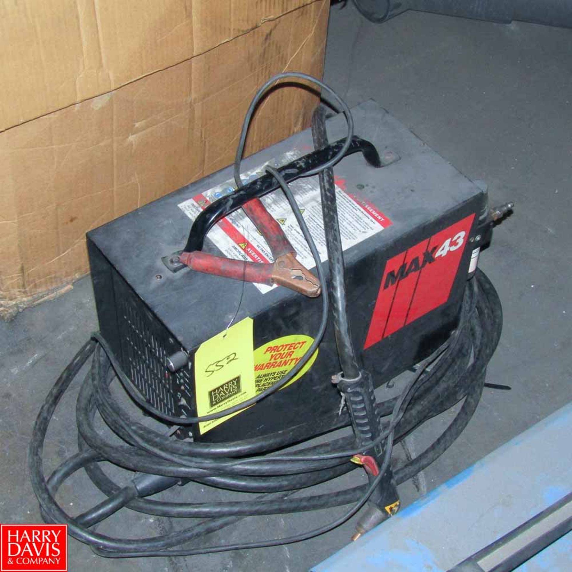 Hypertherm Plasma Cutter Model Max 43 Rigging Fee: 25