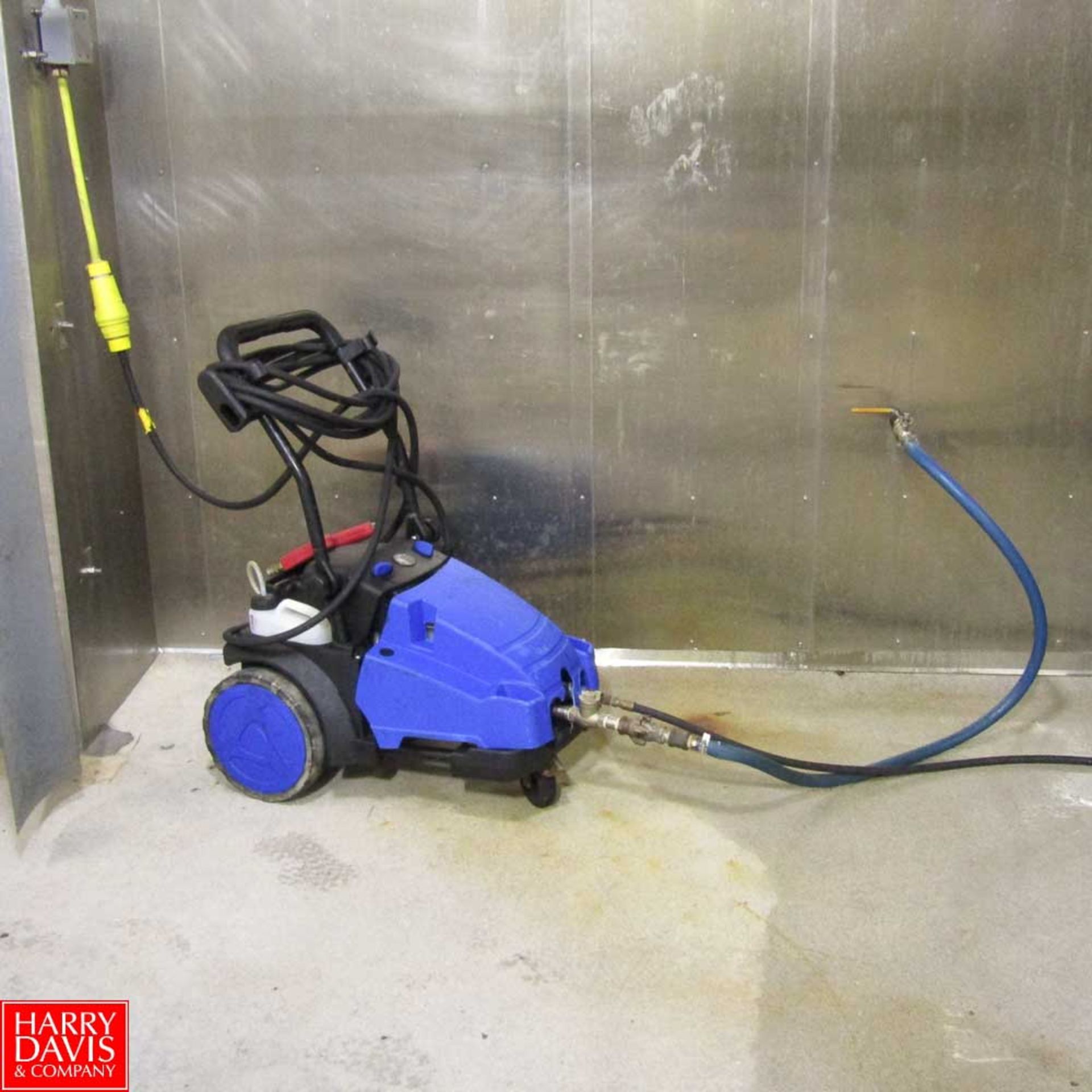 Remaining Contents of Wash Bay Including: (1) Power Washer, (1) Soap/Disinfectant Dispenser,