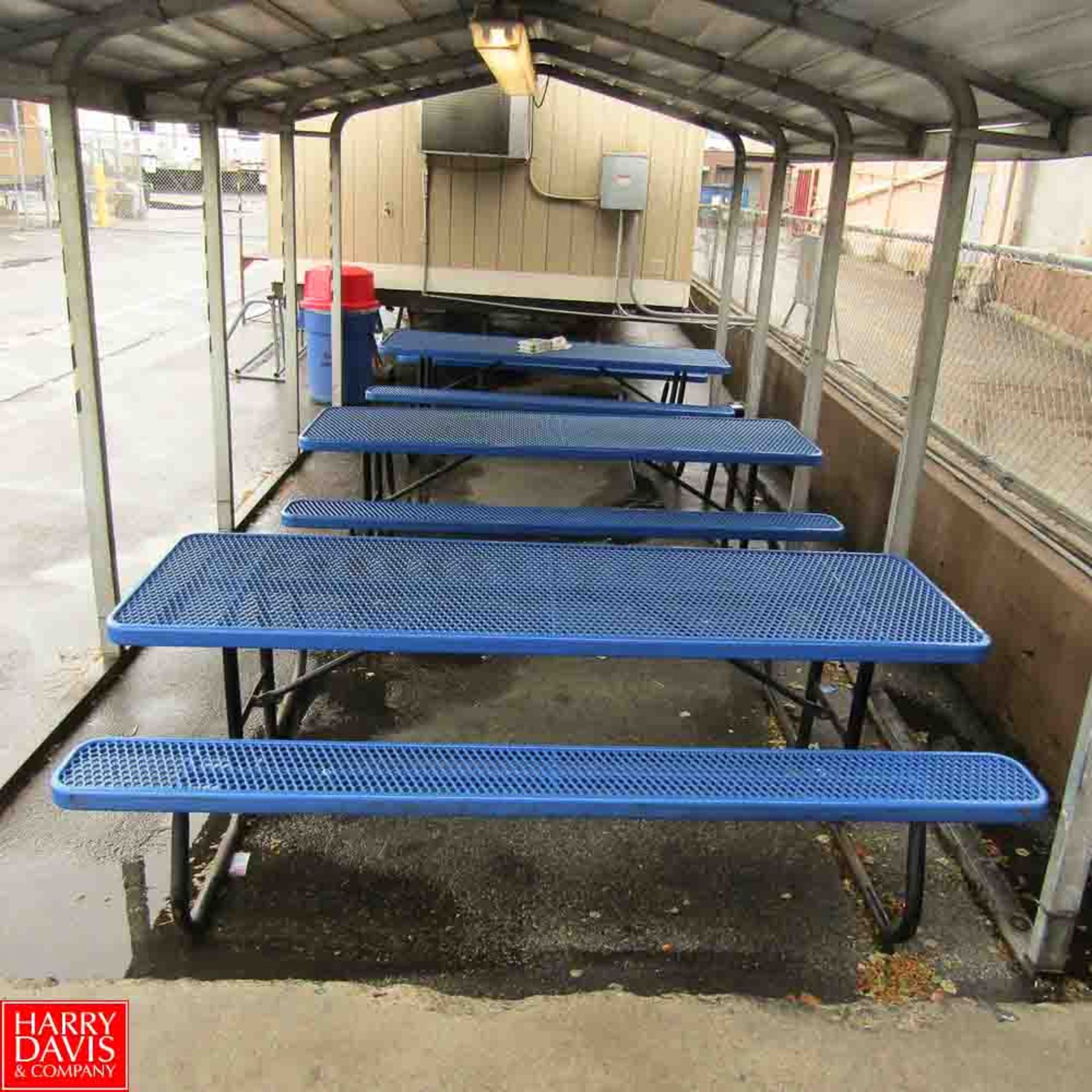 Steel Picnic Benches Rigging Fee: 250 - Image 2 of 2