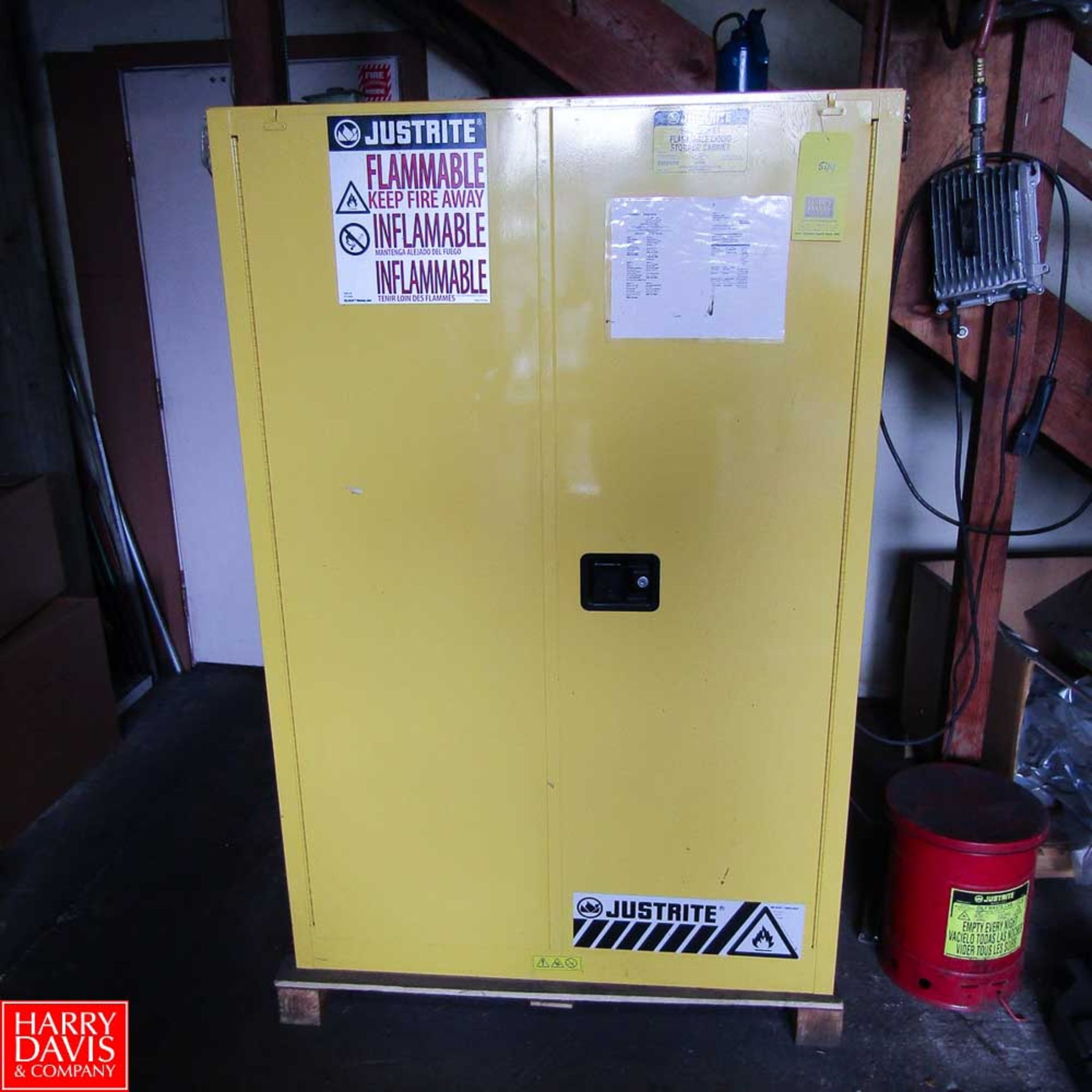 JustRite 45-Gallon Flammable Liquid Storage Cabinet Rigging Fee: 50