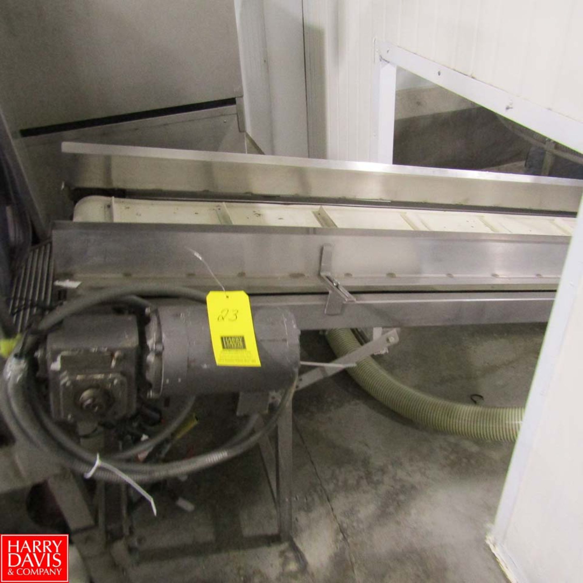 Cryovac Incline Conveyor Model 308I Rigging Fee: 2500