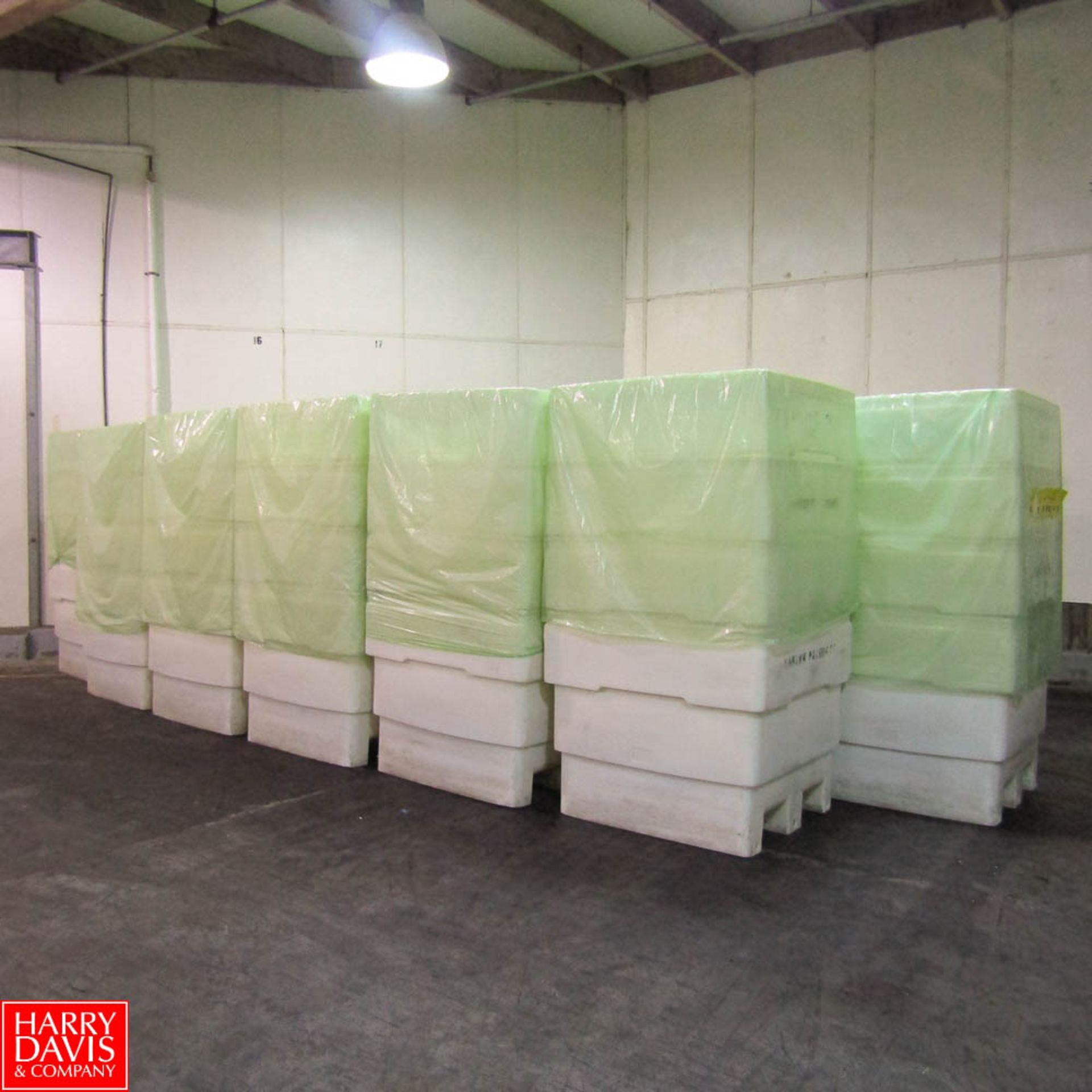 Plastic Totes, 48" x 48" x 48" Rigging Fee: 100