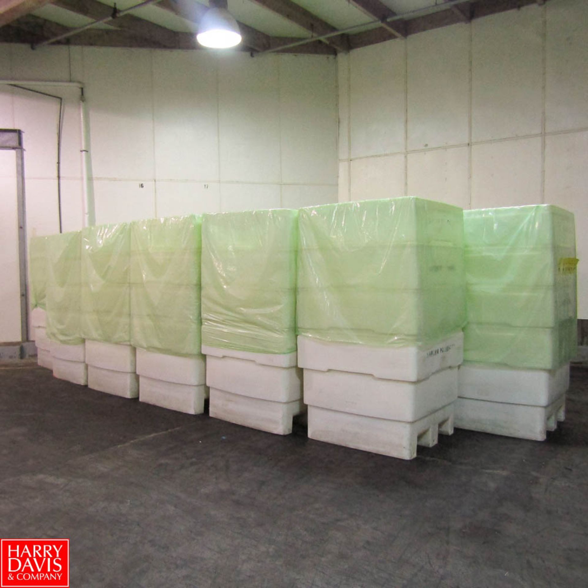 Plastic Totes, 48" x 48" x 48" Rigging Fee: 100