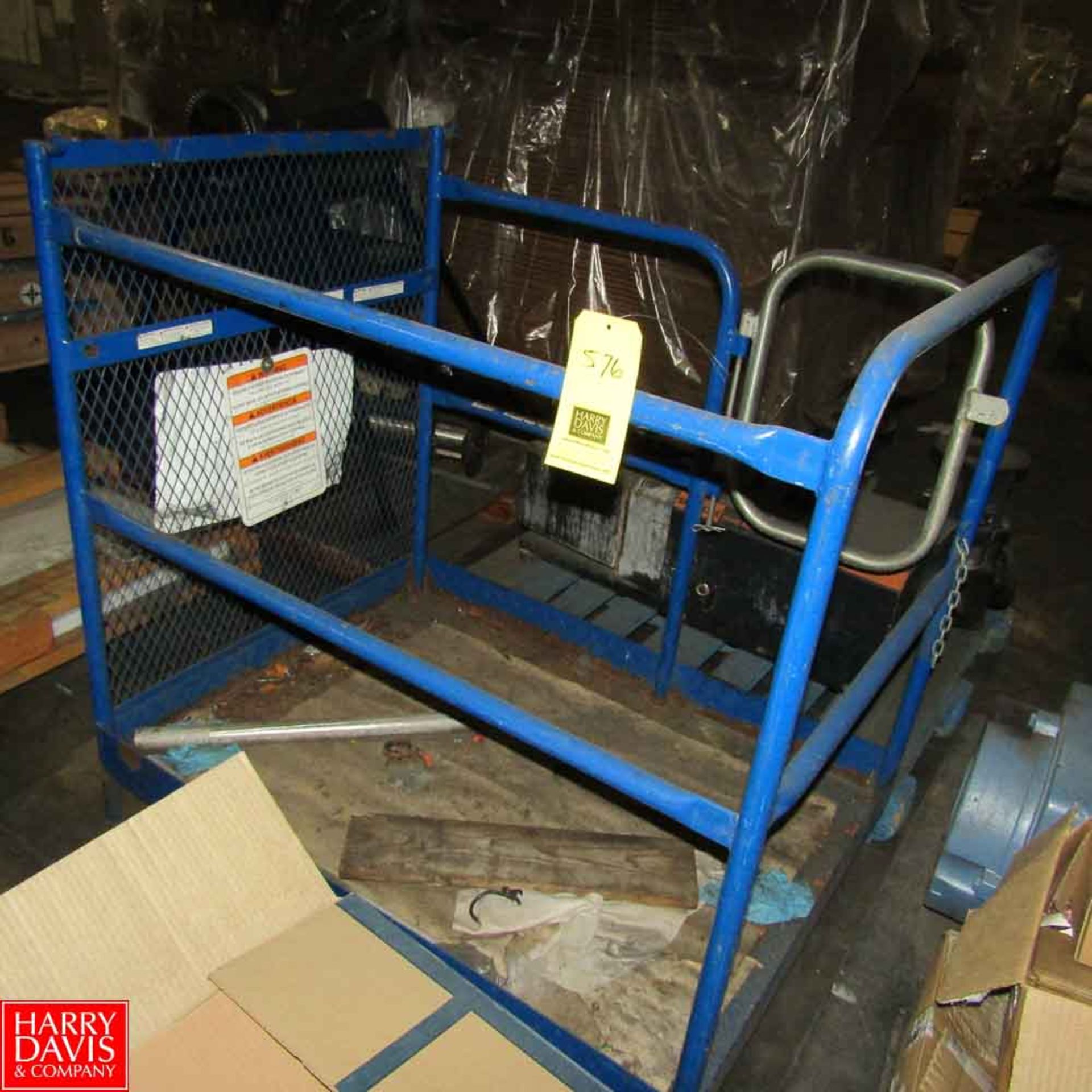 Fork Lift Safety Platform Rigging Fee: 100