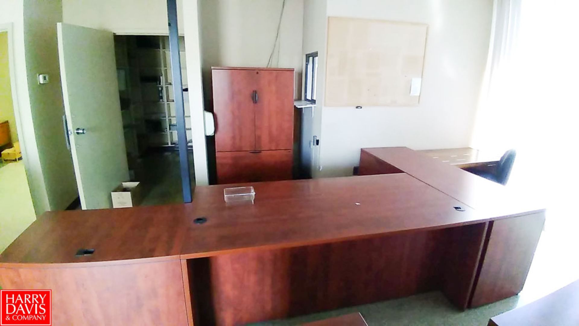 Assorted Office Furniture, With Safe, Desk Chairs And Table Rigging: $100 - Image 5 of 12