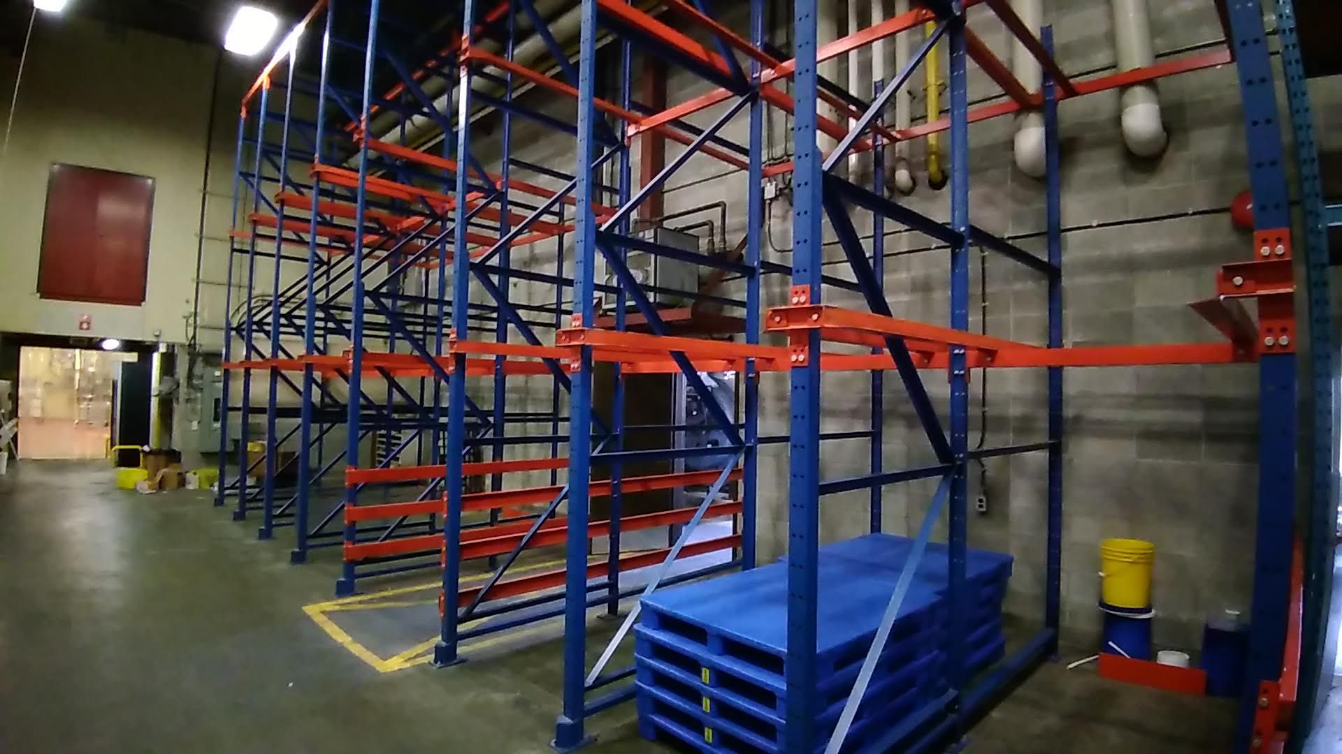 Sections Assorted Size Pallet Racking Rigging: $1500