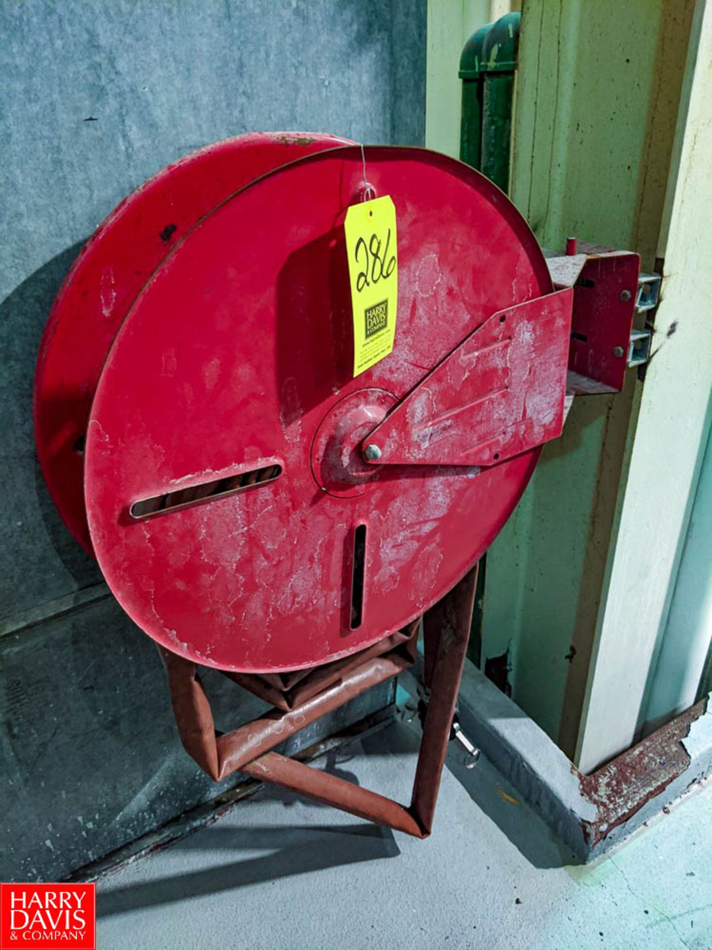 Retractable Hose Reel w/ Fire Hose (Loc. Dryer Room) Rigging Fee: $75