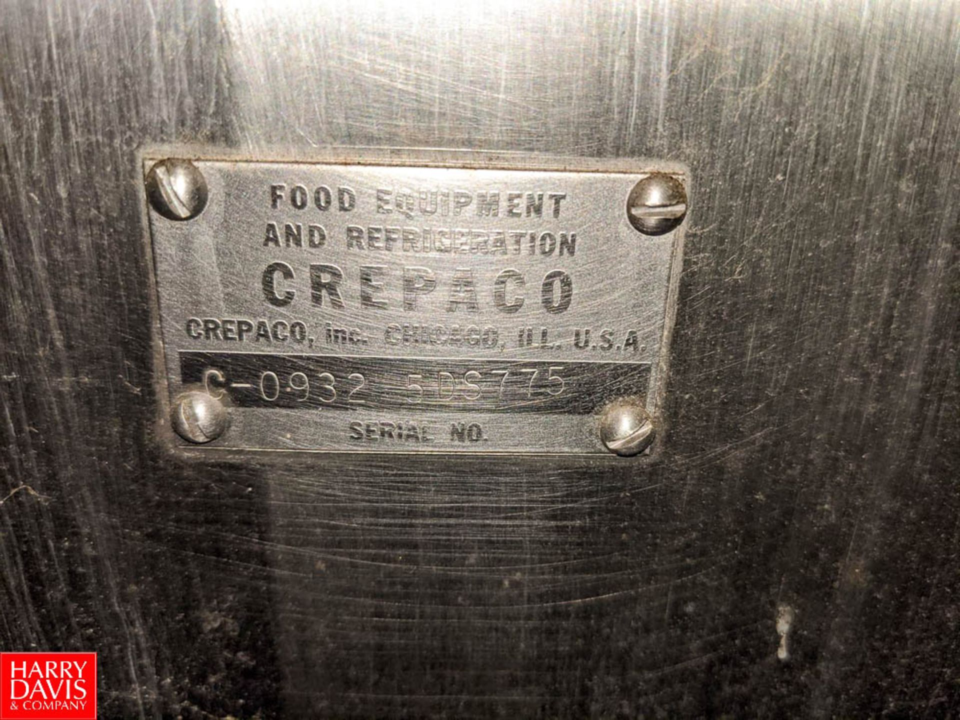 Crepaco S/S High Pressure Pump SN: C-0932 5DS775 (Loc. New Cooler) Rigging Fee: $600 - Image 4 of 4