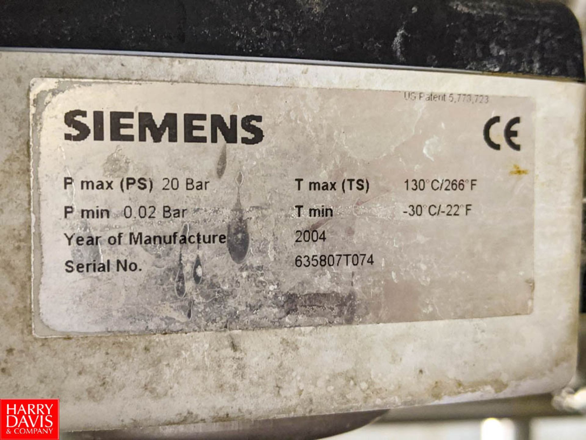 Siemens Electromagnetic Flowmeter Model: Sitrans FM Magflo MAG1100 (Loc. Milk Silo Room) Rigging - Image 3 of 3