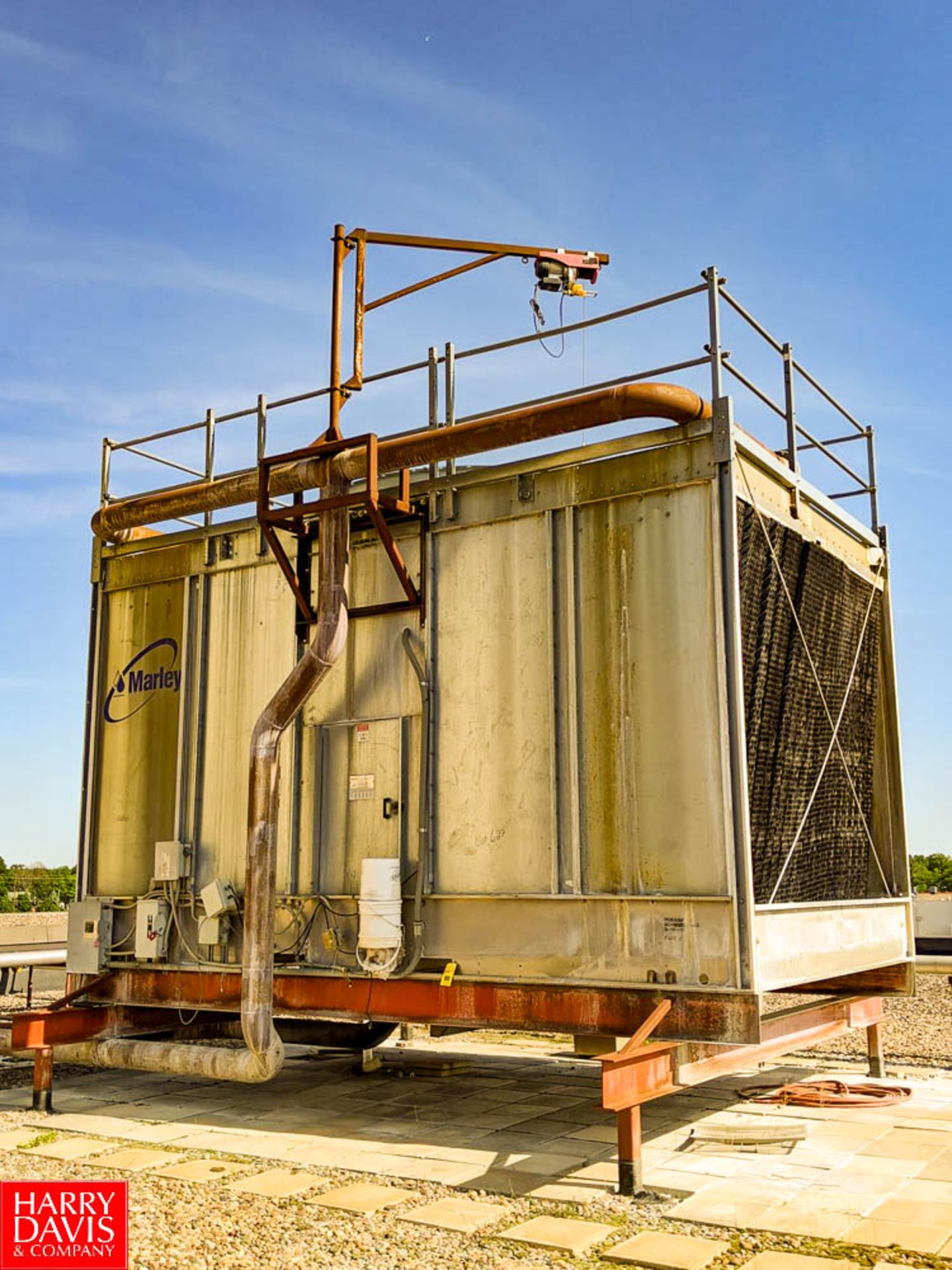 Marley Cooling Tower SN: NC-802623-A1 NC8306F1BG-05 (Loc. Roof) Rigging Fee: $8500