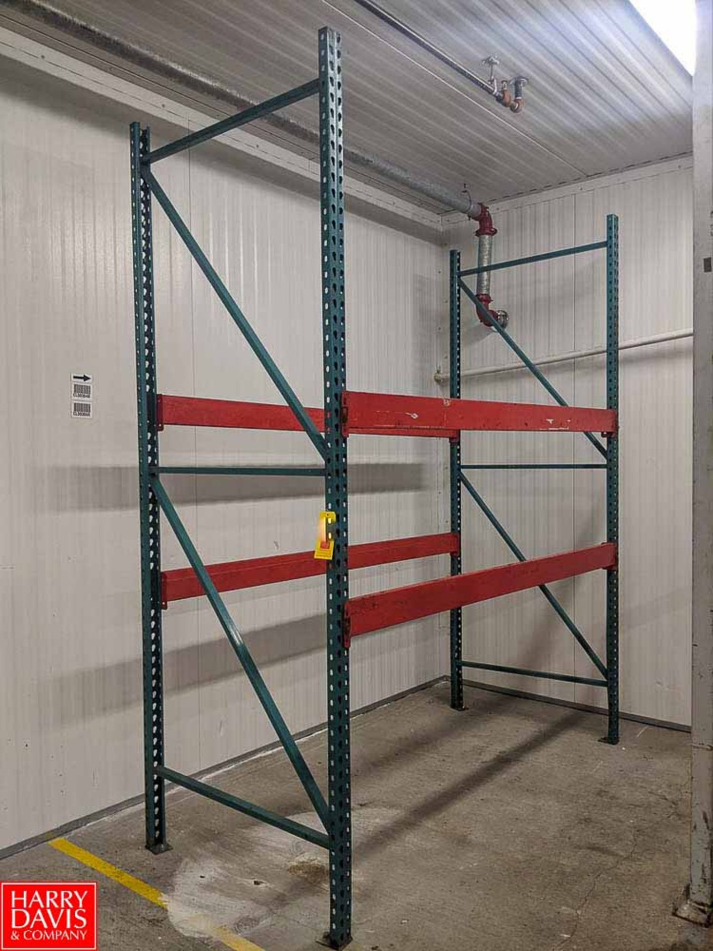 Section of Pallet Racking Rigging Fee: $100