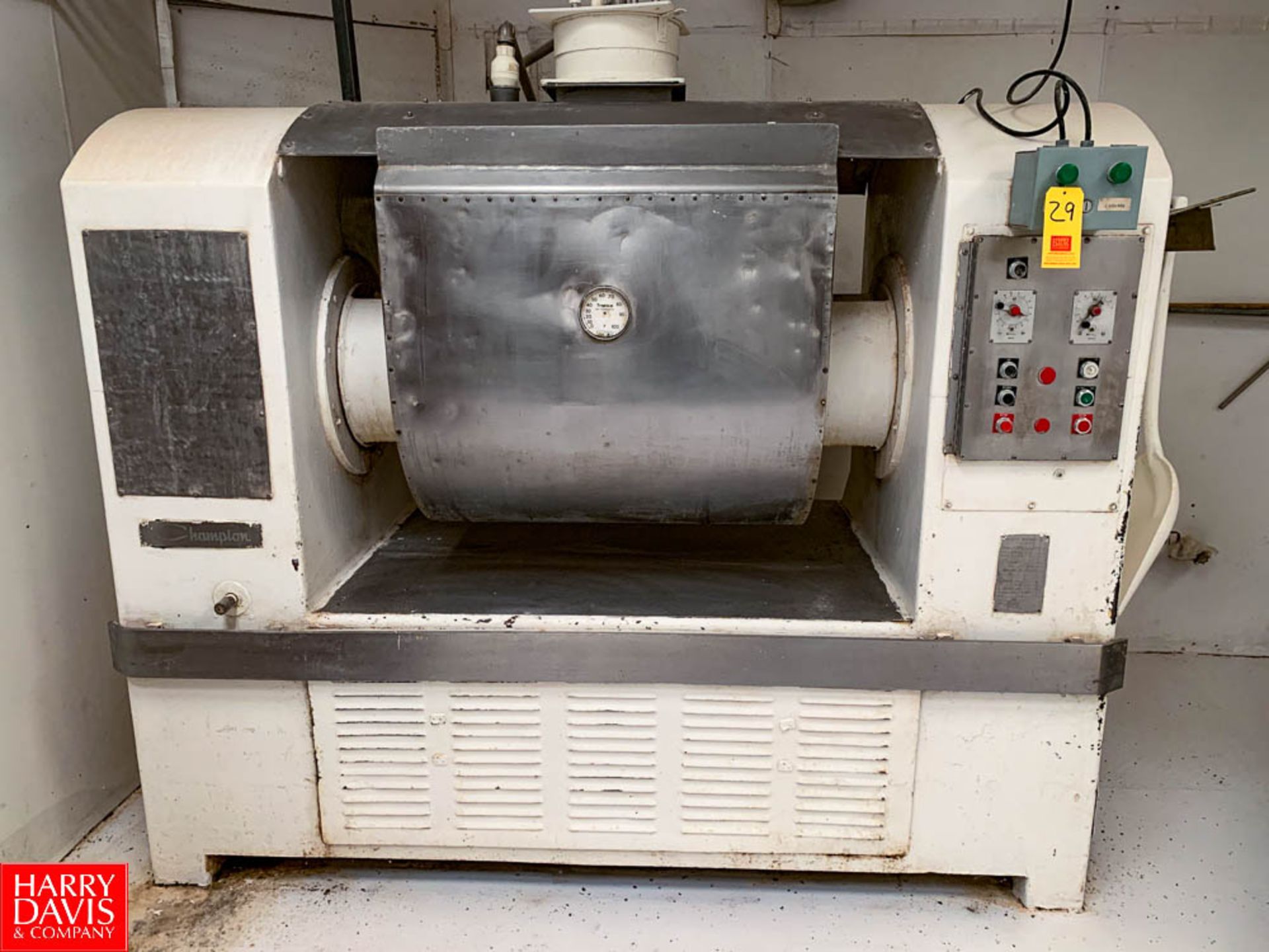 Champion Horizontal Dough Mixer Model Super Ajax, Size 3BBL : SN M1408