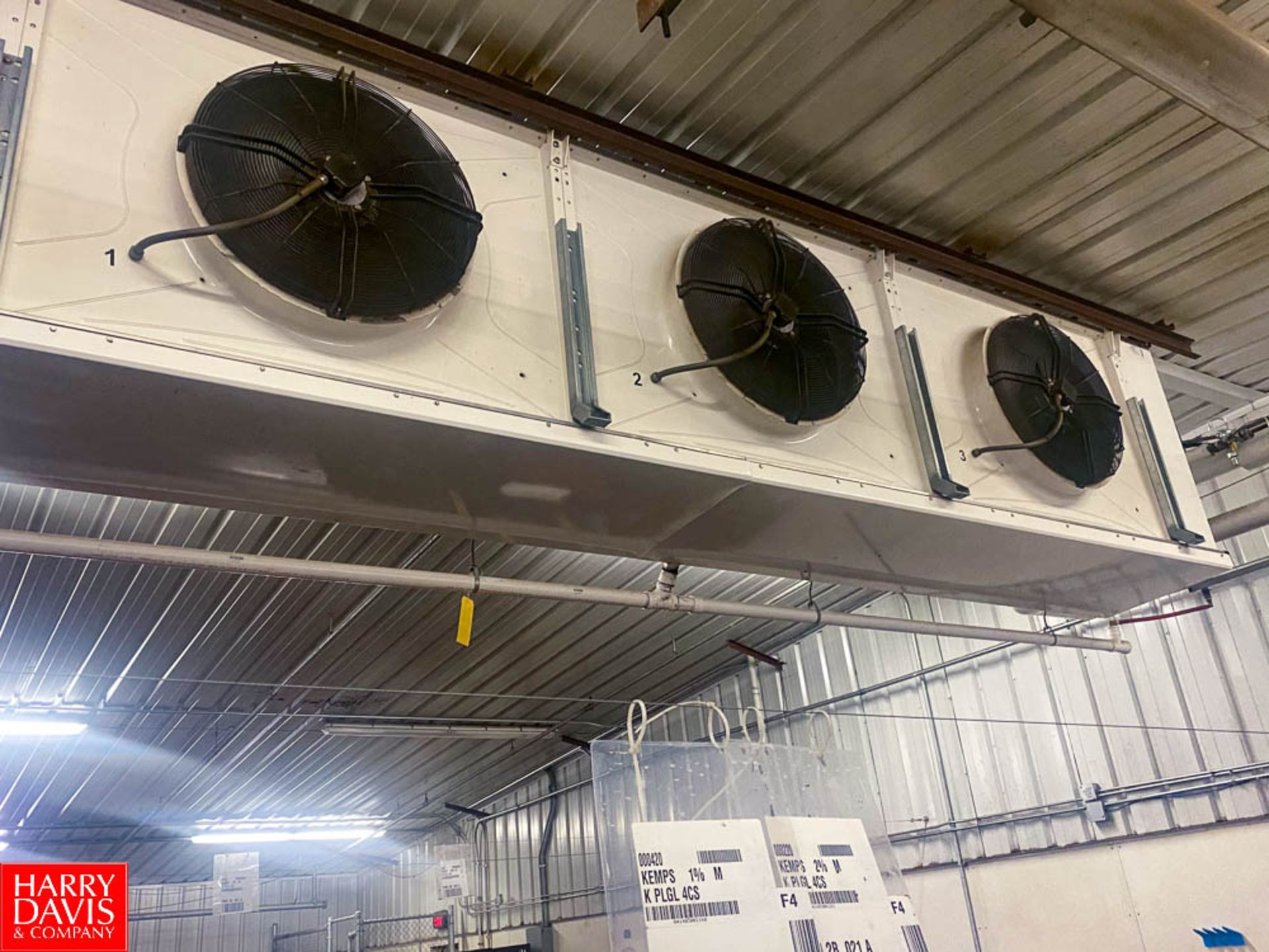 Gunther 3 Fan Chiller Model: 510058 With Vilter Controls And Valves - Rigging Fee: $ 1500 - Image 3 of 12