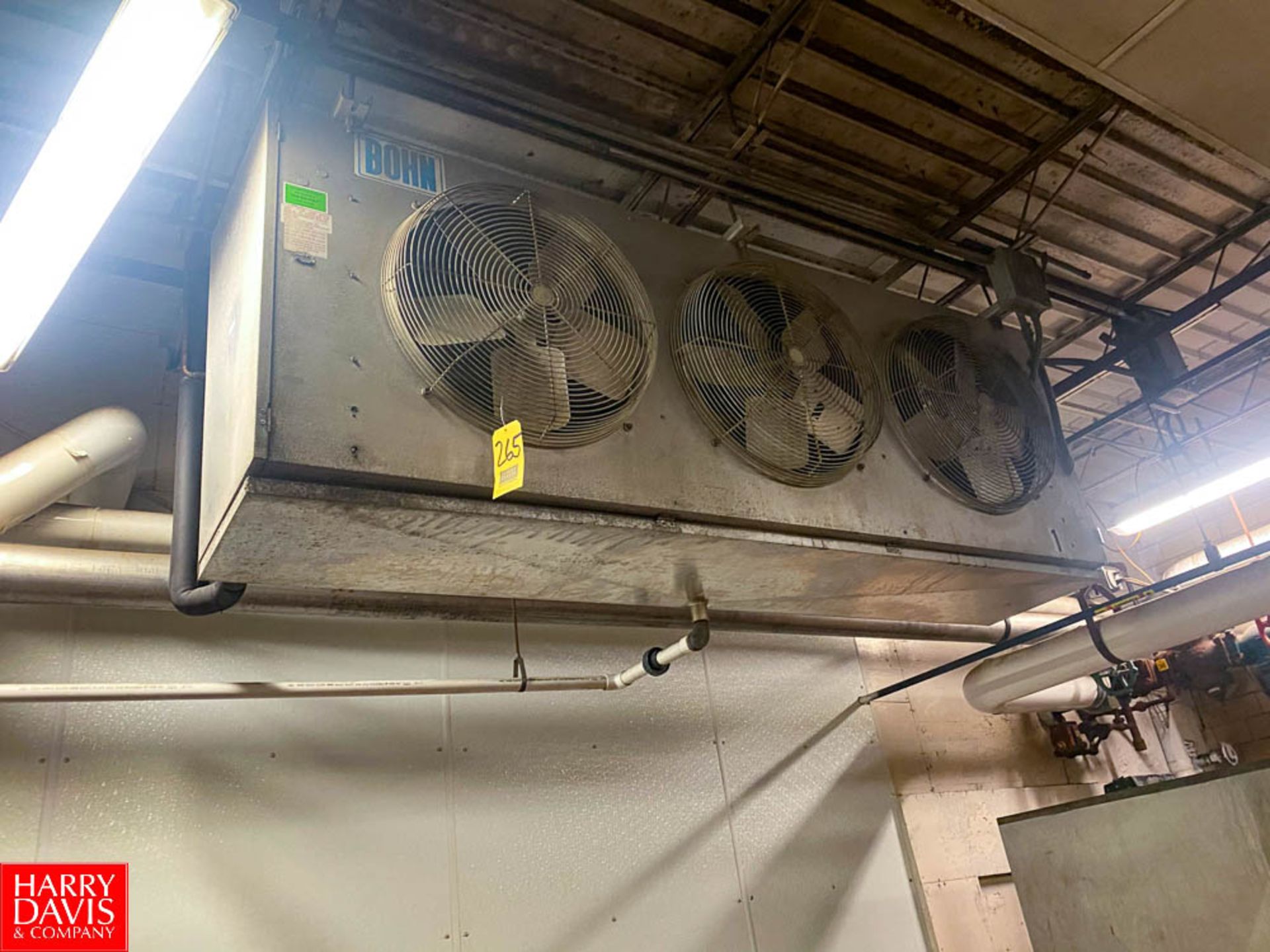 Bohn 3 Fan Evaperator - Rigging Fee: $ 800