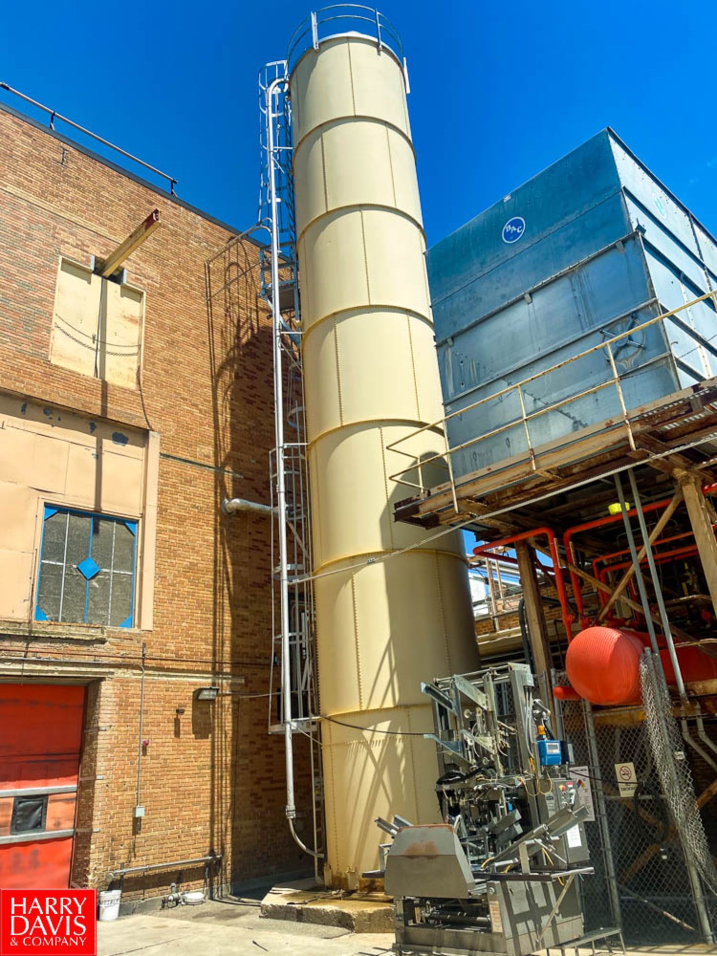 Butler Resin Silo, With Bin Master Bob SBR 2 Level Sensor - Rigging Fee: $ 6200