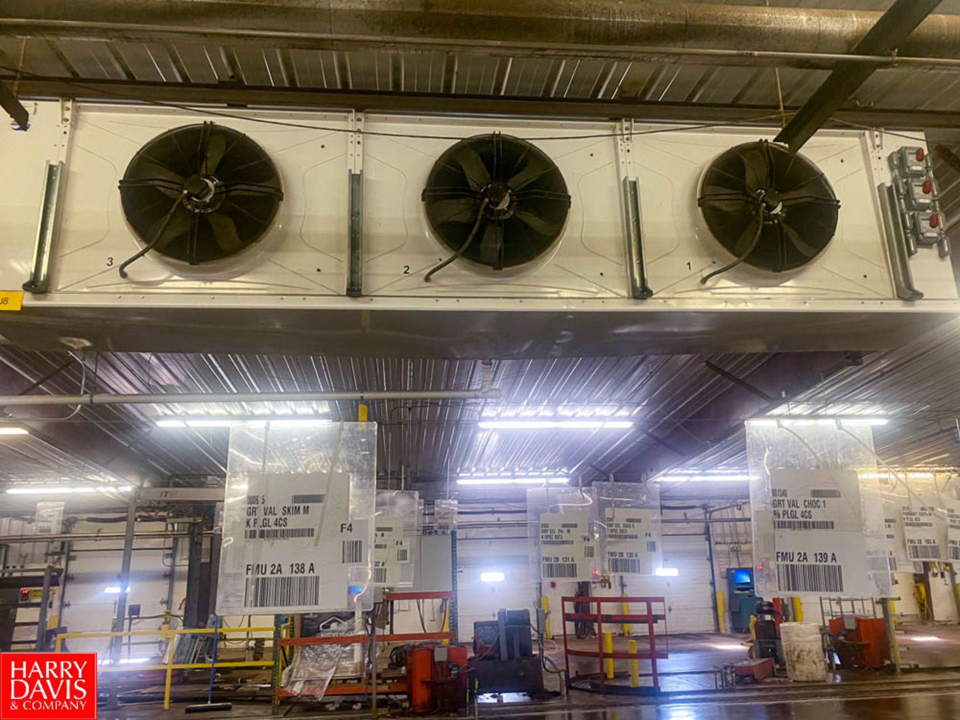 Gunther 3 Fan Chiller Model: 510058 With Vilter Controls And Valves - Rigging Fee: $ 1500 - Image 2 of 3